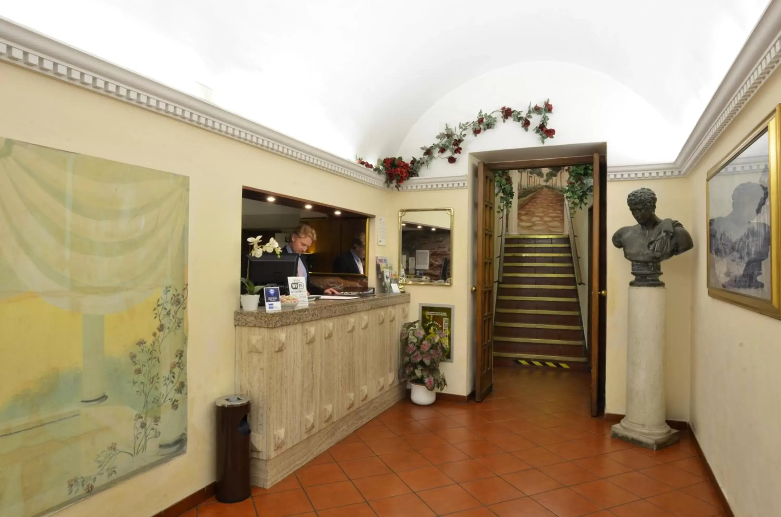 Lobby or reception, Lobby/Reception in Hotel Tirreno