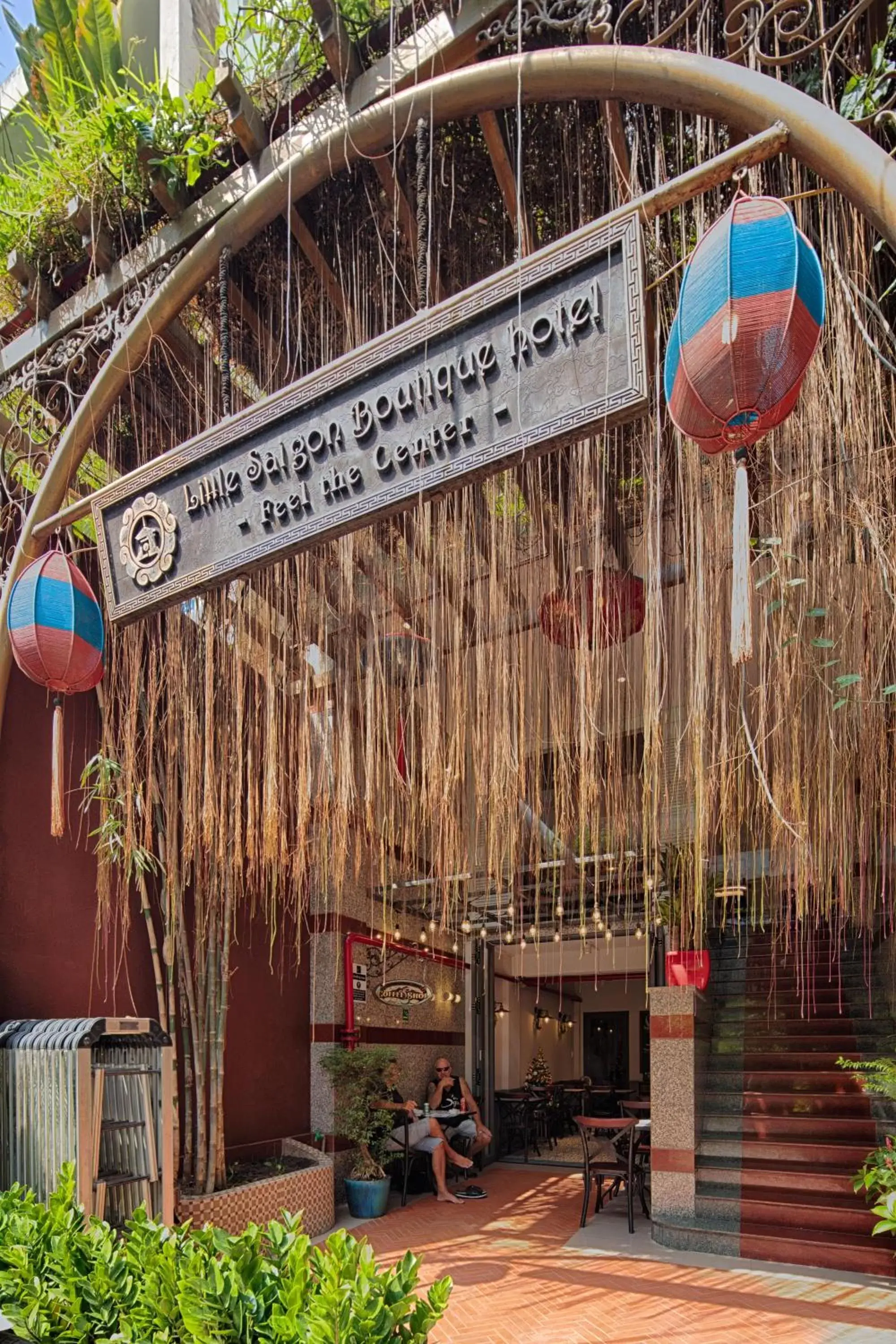 Property building in Little Saigon Boutique Hotel Property building in Little Saigon Boutique Hotel