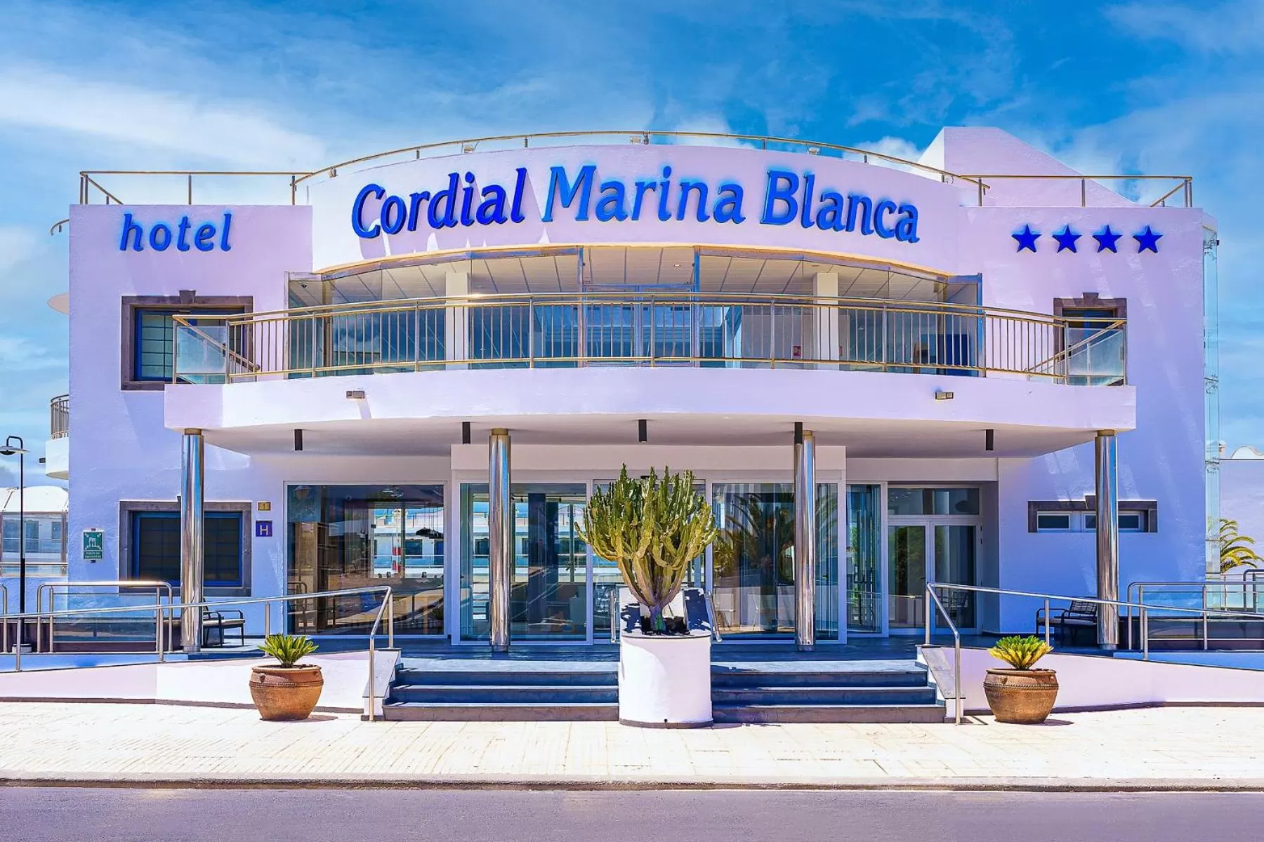 Lobby or reception in Hotel Cordial Marina Blanca