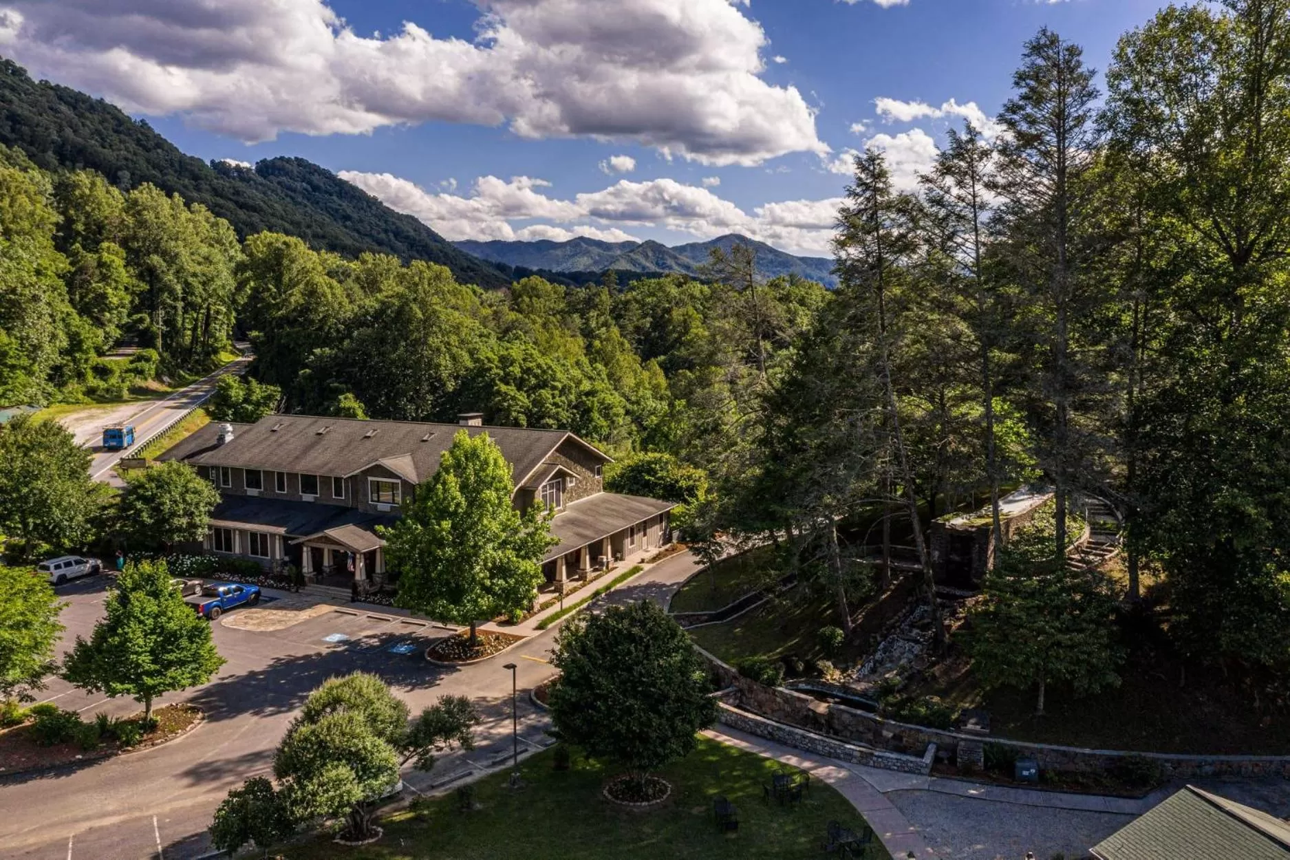 Property building in Nantahala Village