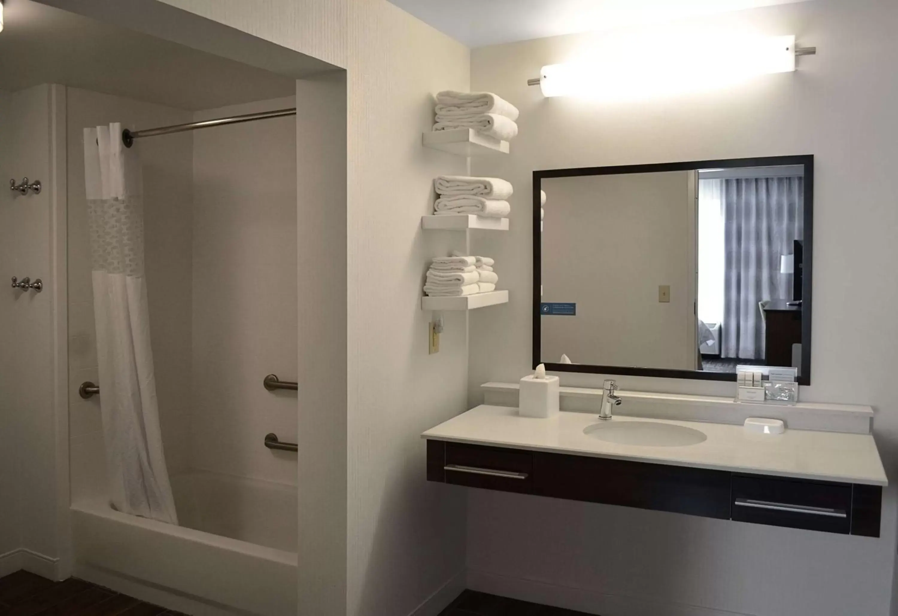 Bathroom in Hampton Inn & Suites Charlotte/Pineville