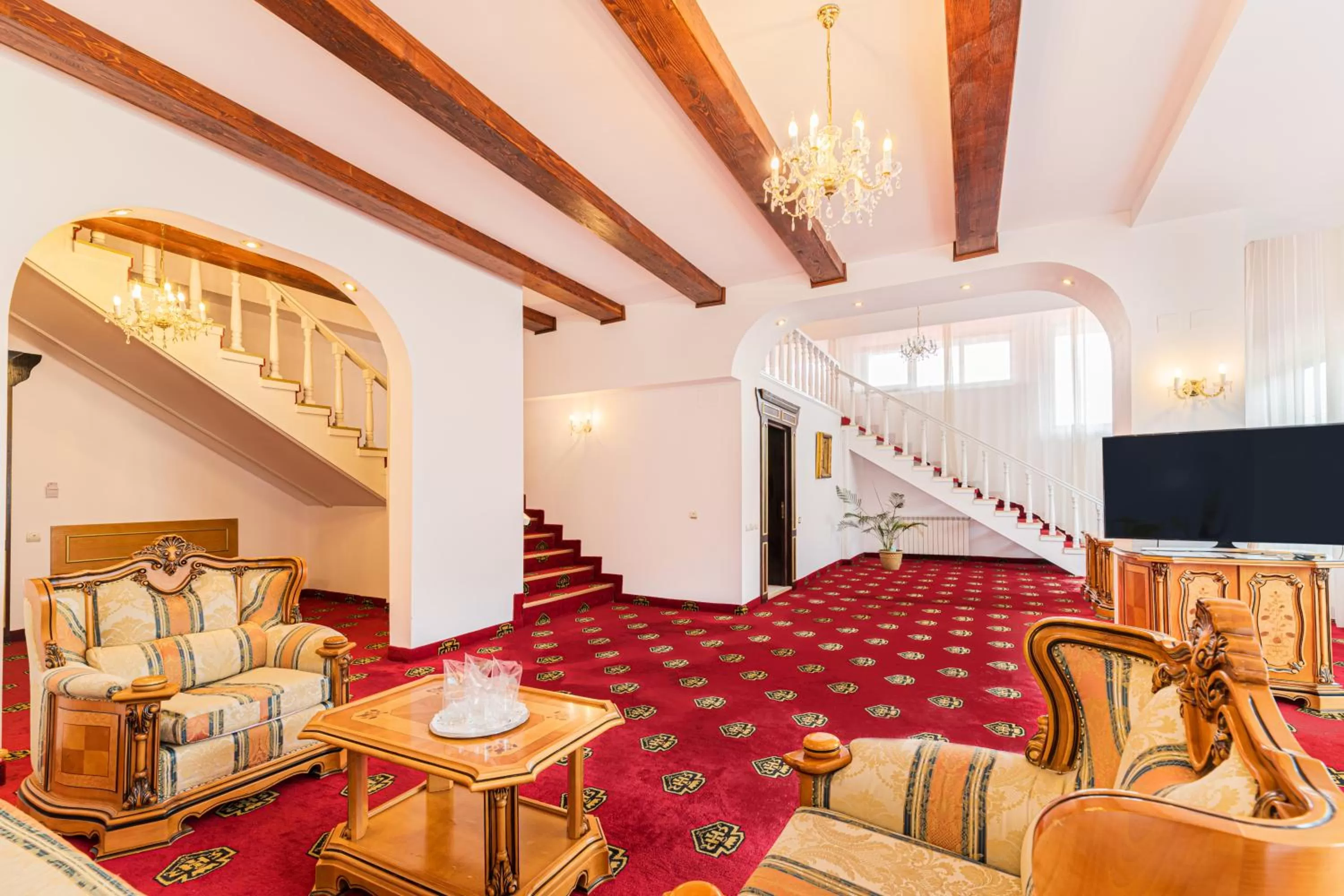 Living room in Aurelius Imparatul Romanilor Hotel & SPA