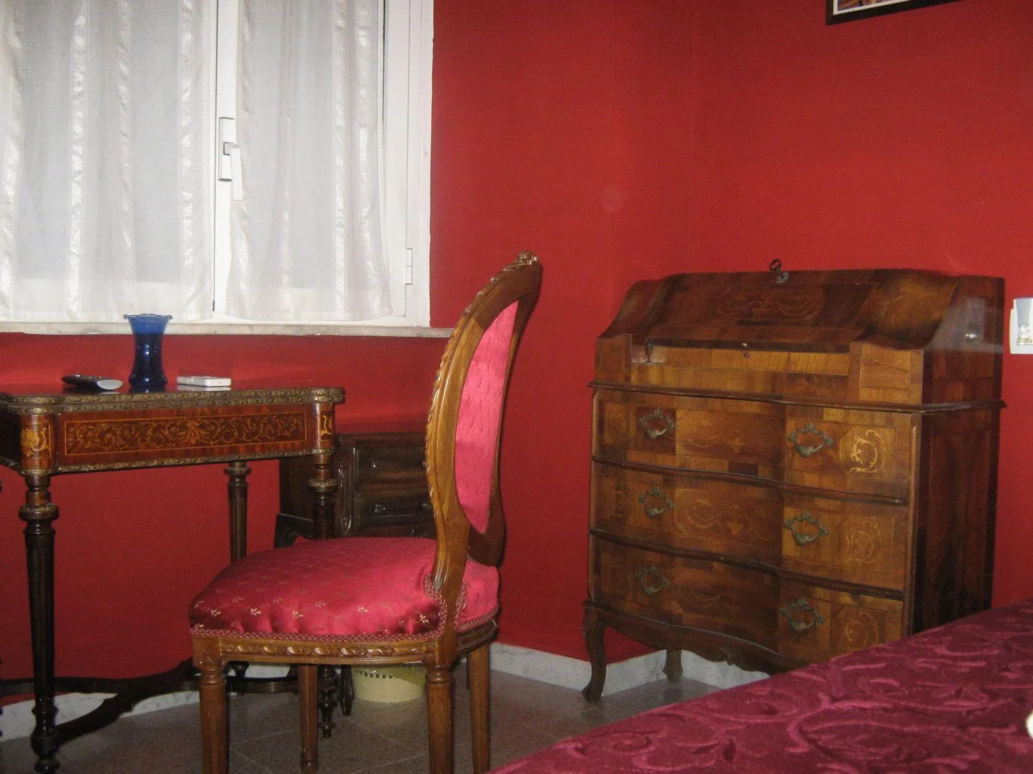 Seating area in Hotel Ferraro