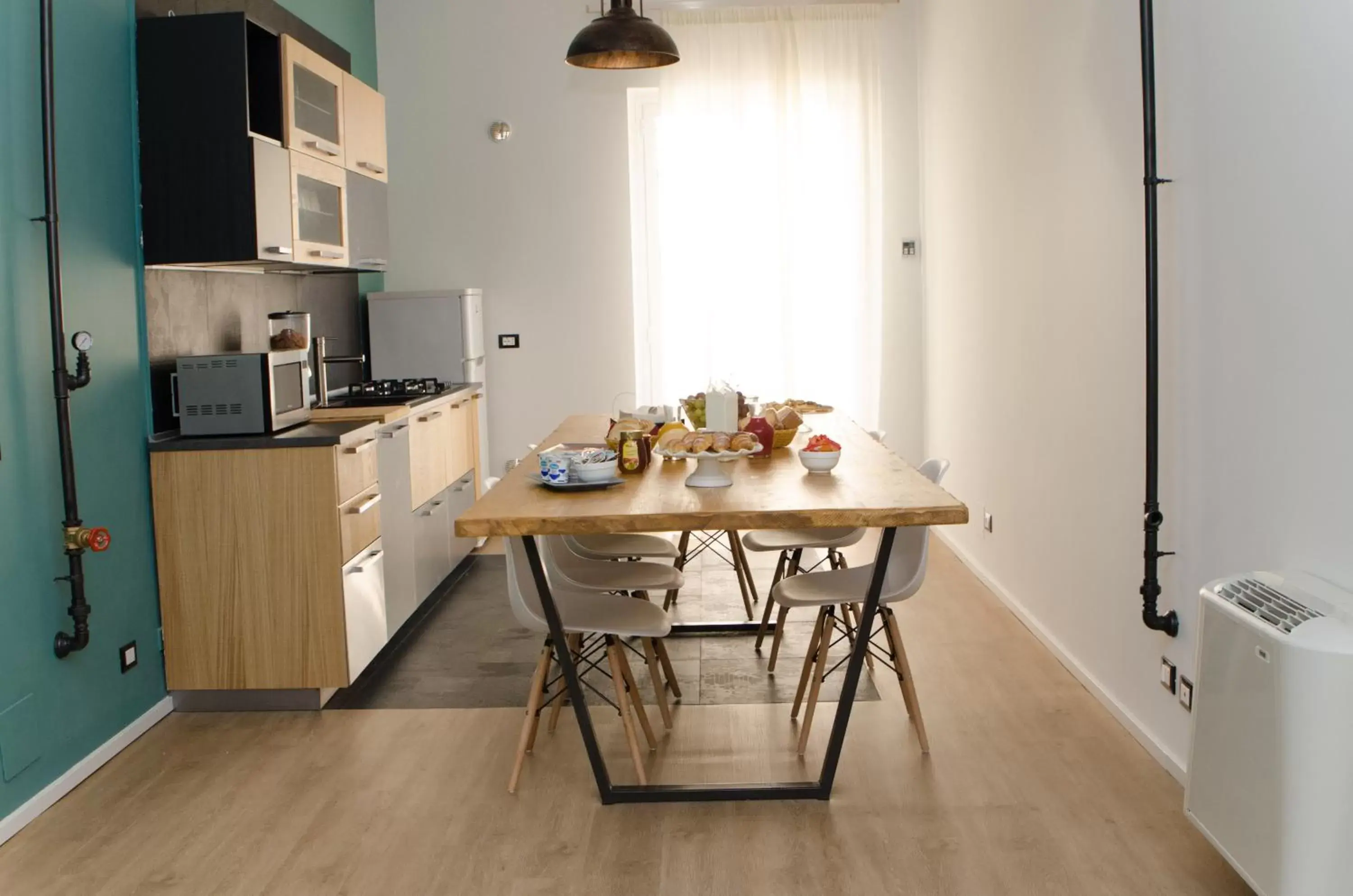 Communal kitchen, Dining Area in Panoramica dei Templi B&B