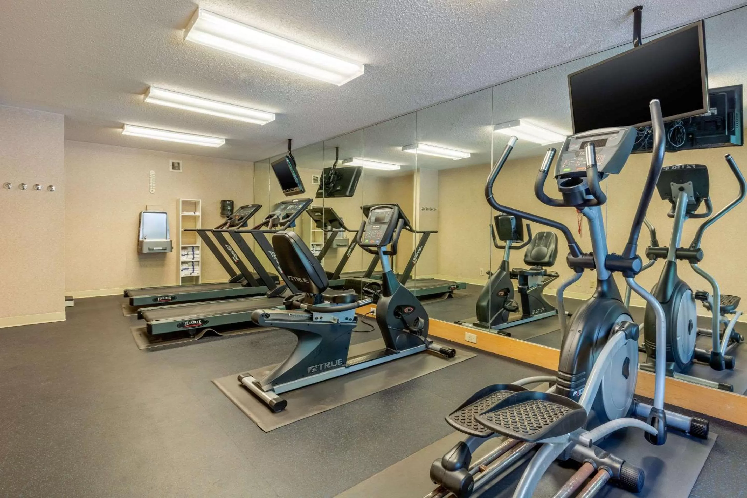 Fitness centre/facilities in Quality Inn Exit 4