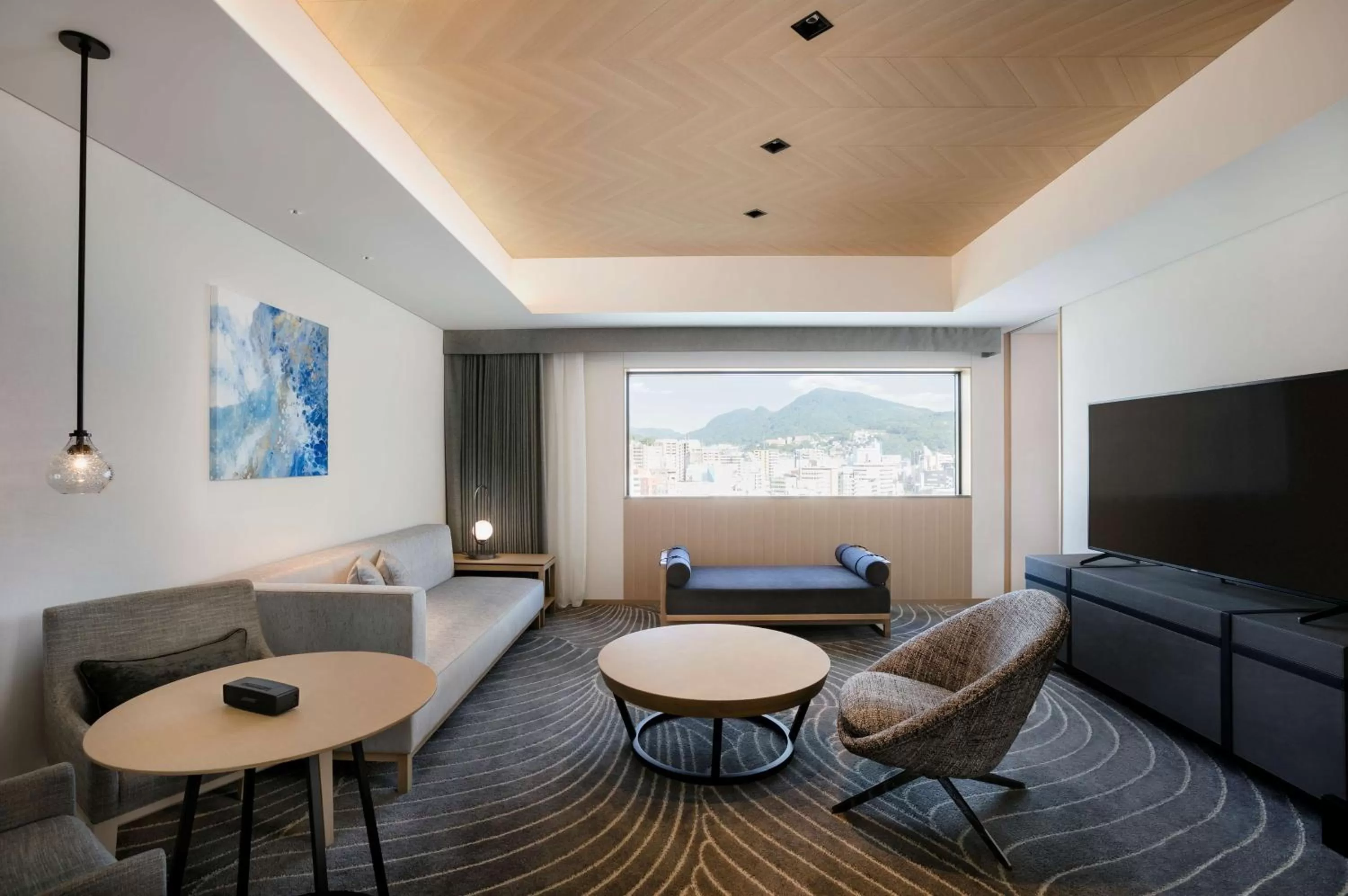 Bedroom in Hilton Nagasaki