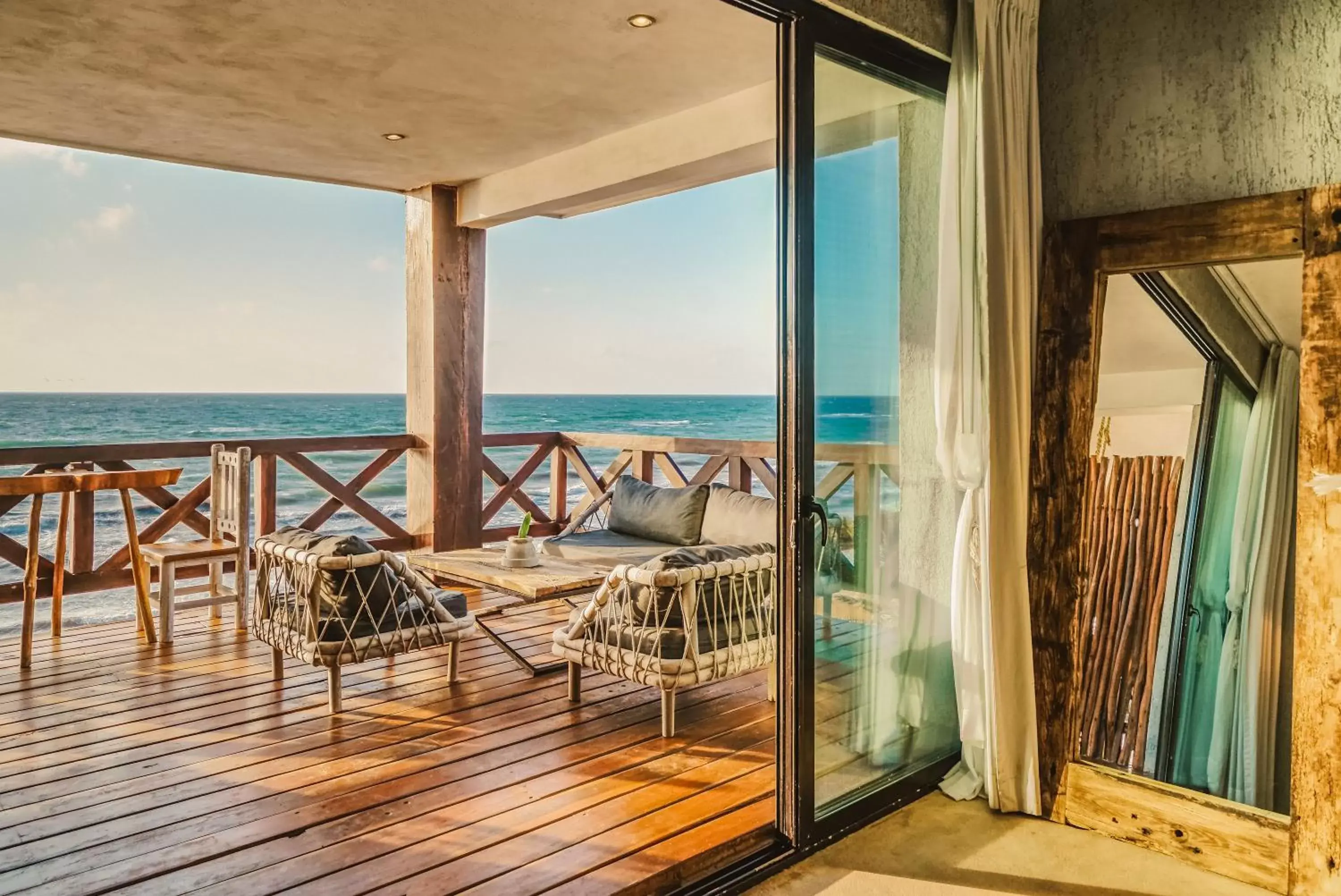 Balcony/Terrace in Hotelito Azul