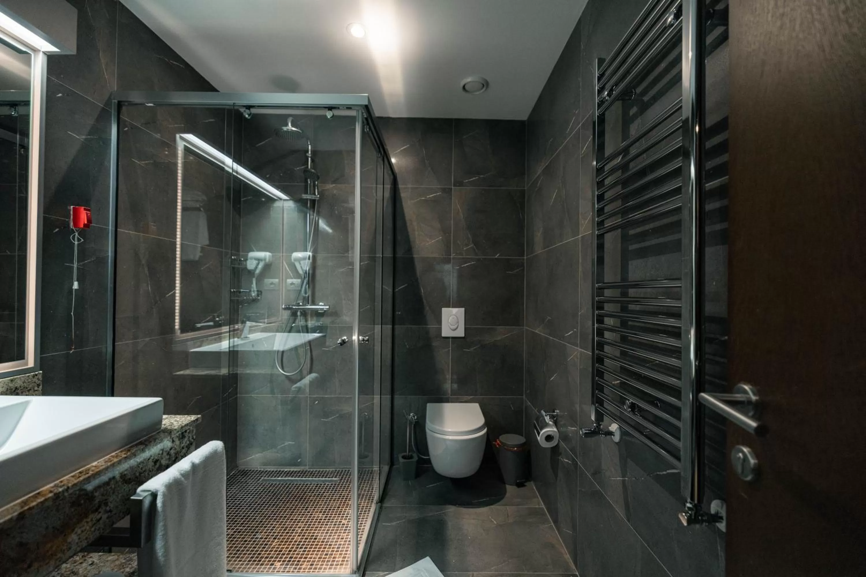 Shower in Hotel Prishtina