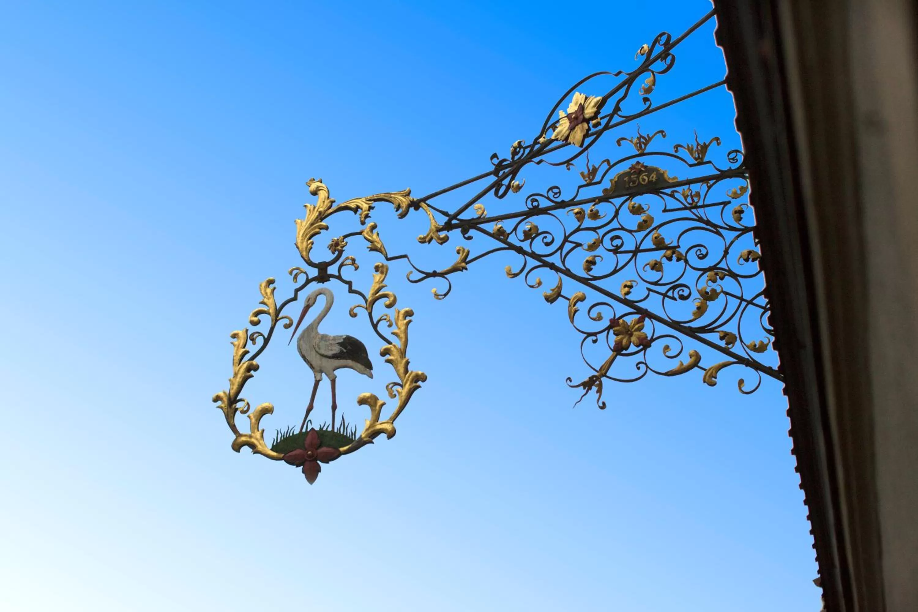 Decorative detail in Flair Hotel zum Storchen