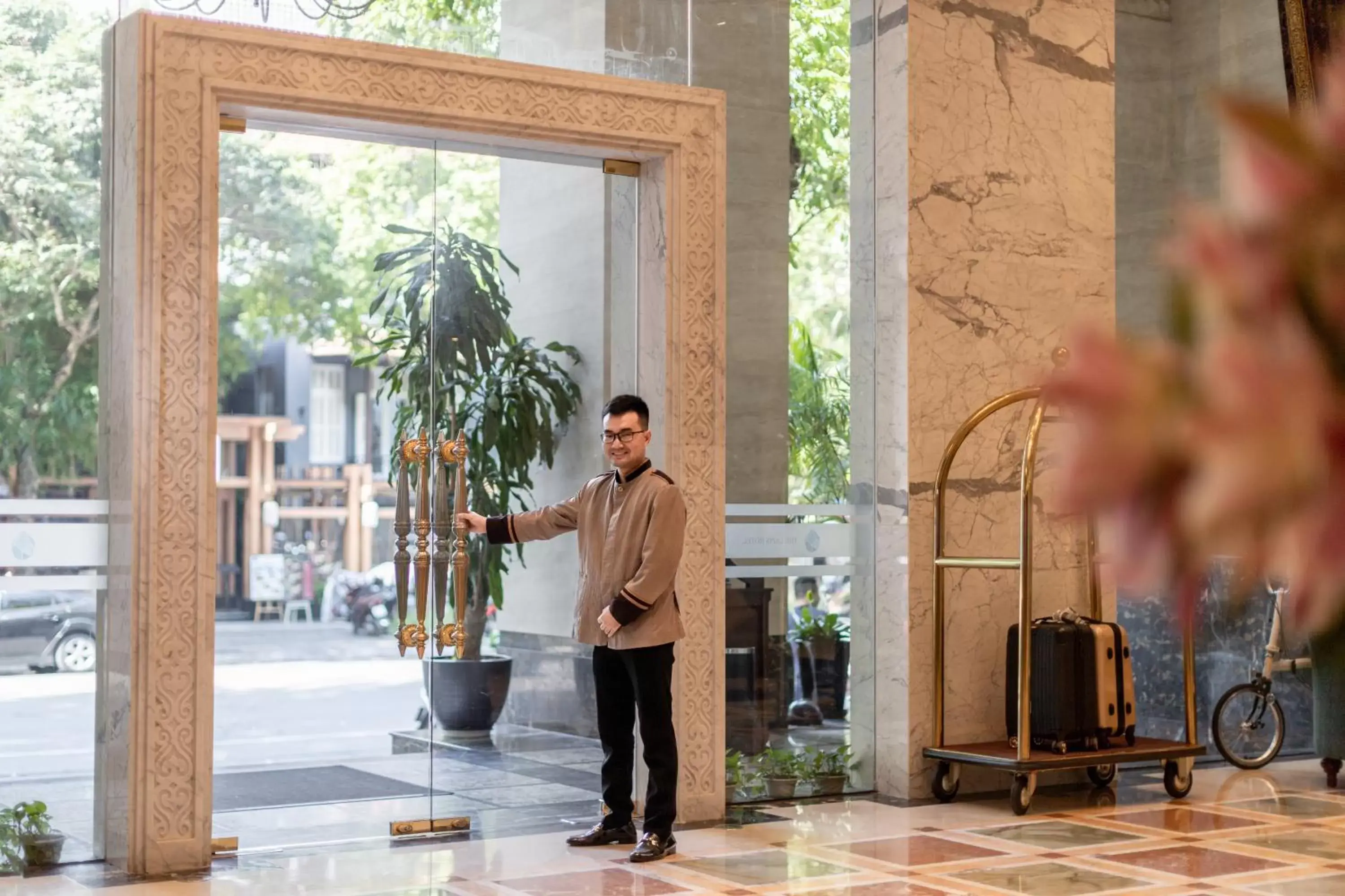 Lobby or reception in The Lapis Hotel