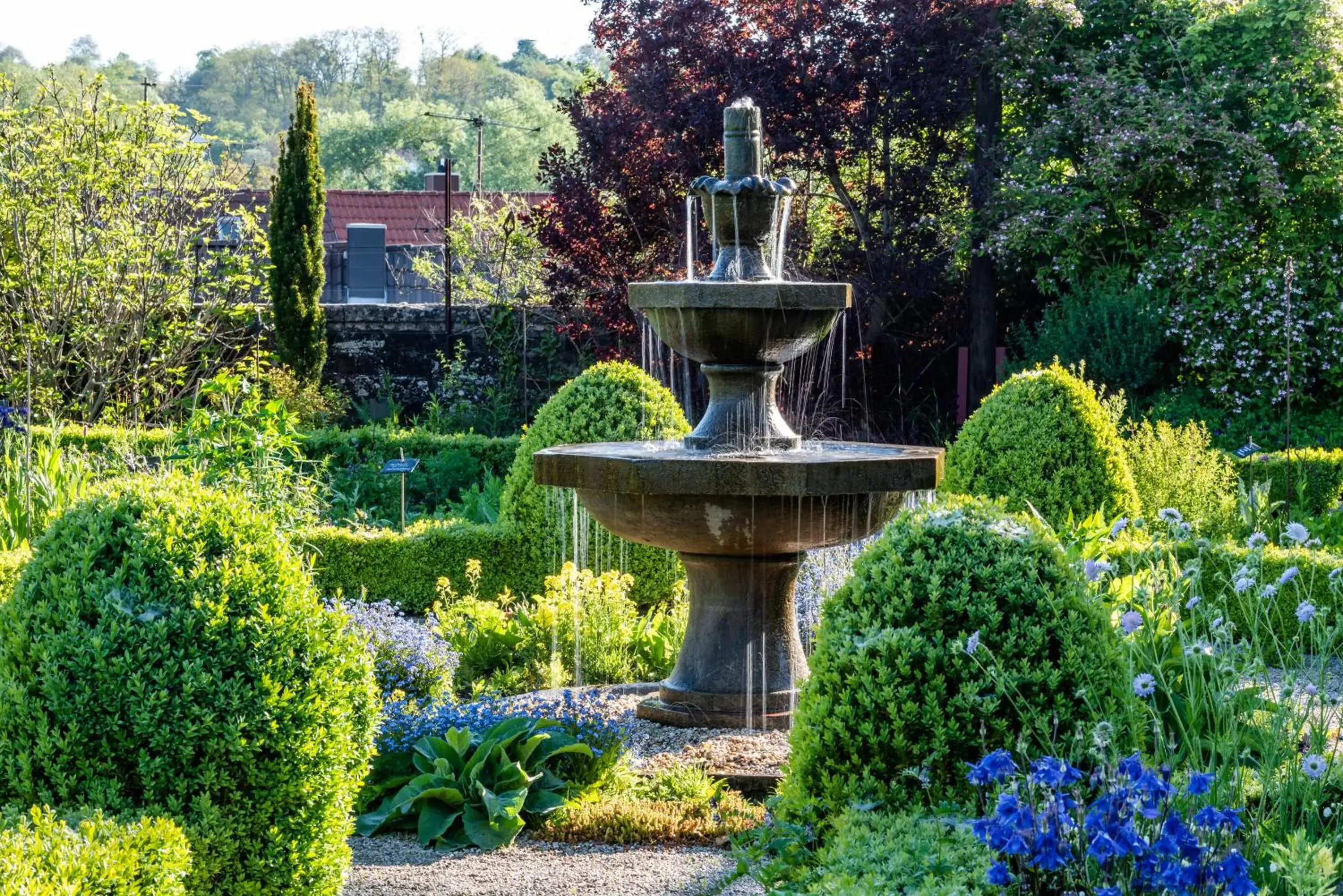 Garden in Kloster Hornbach