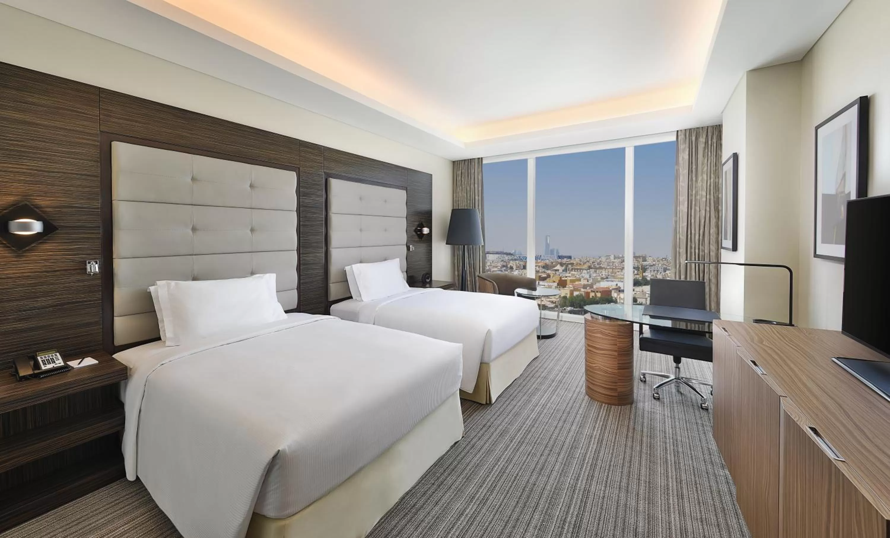 Bed in Hilton Riyadh Hotel & Residences