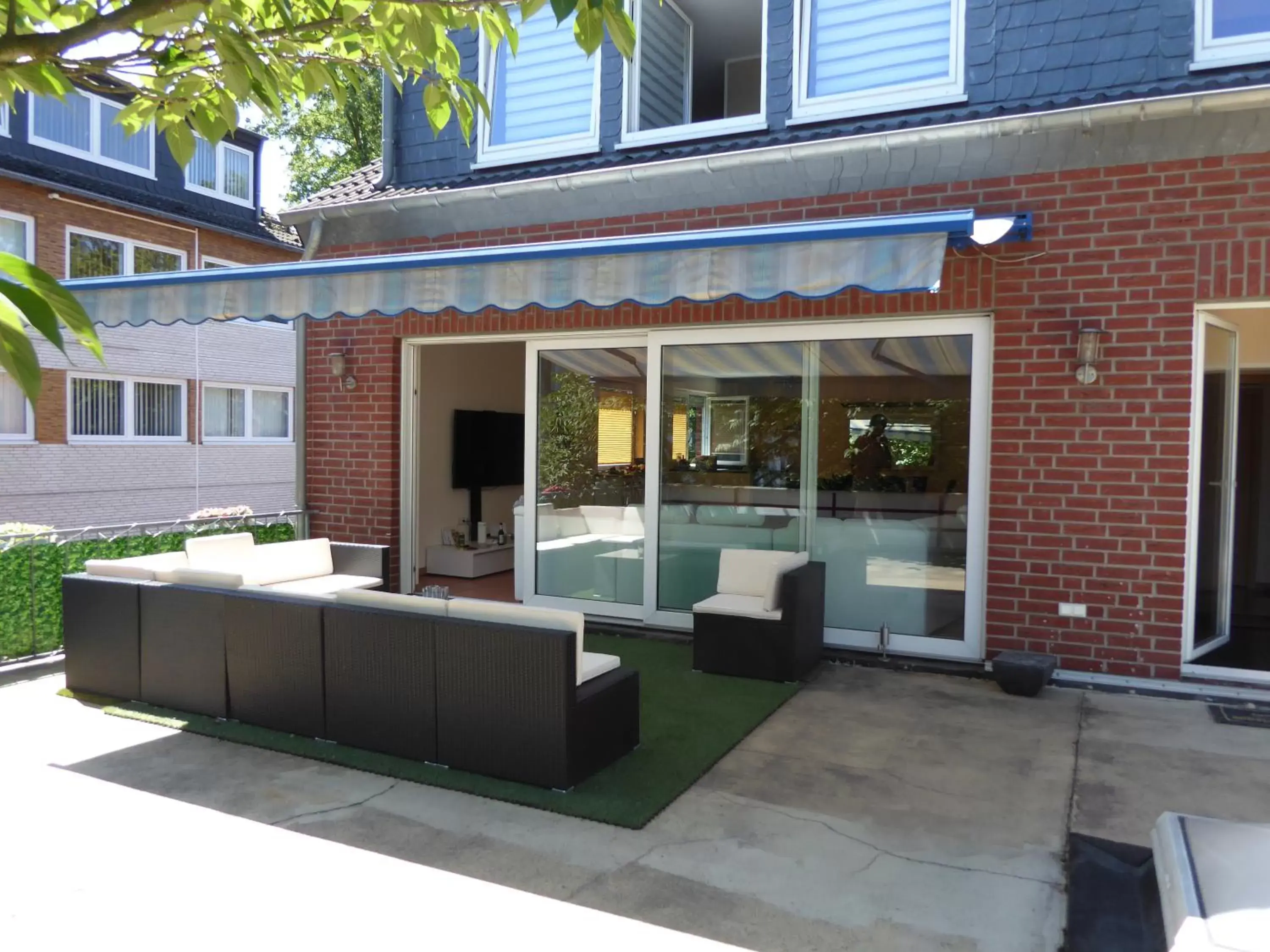 Balcony/Terrace in Hotel Am Sportpark