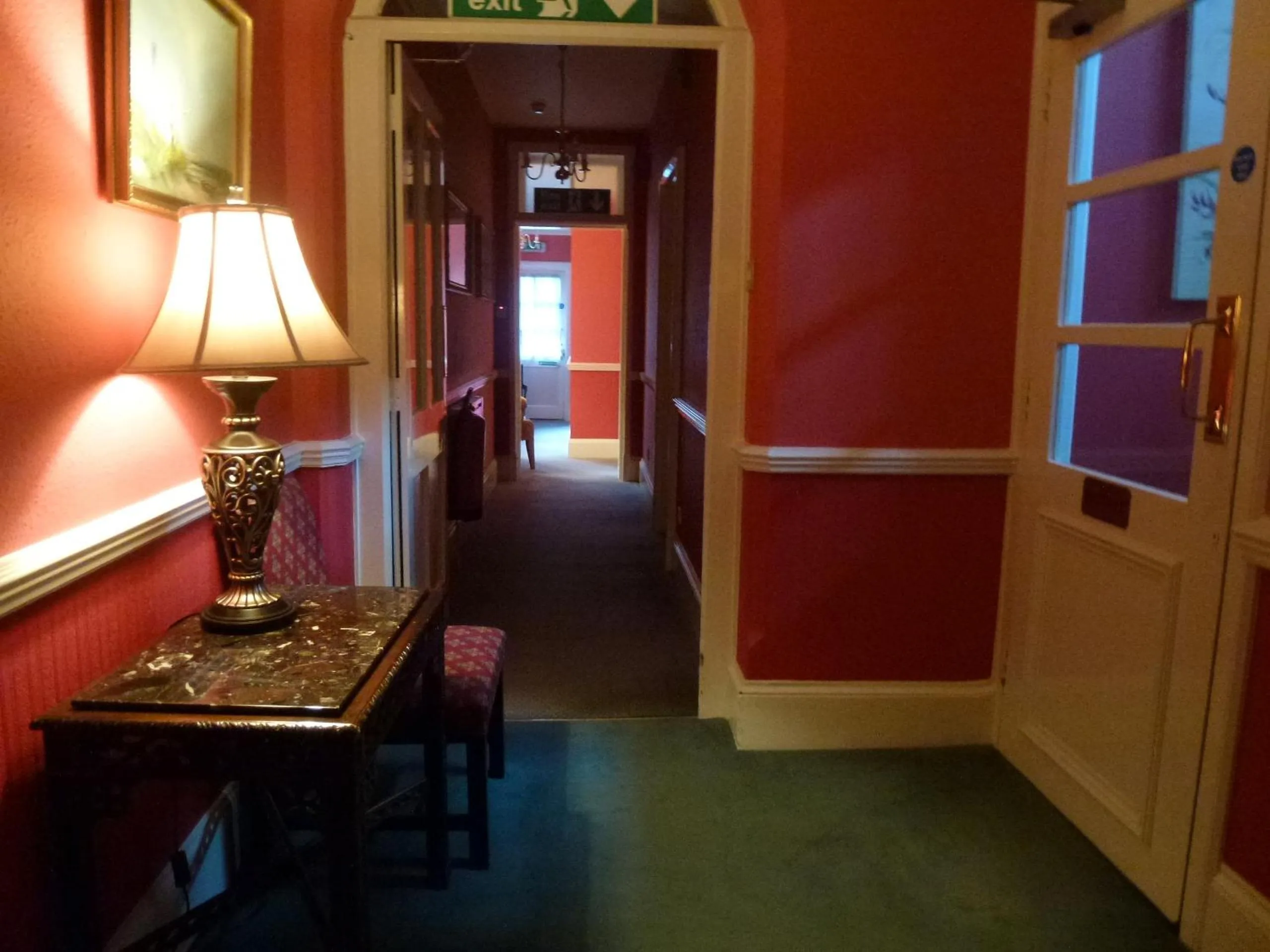 Decorative detail in Beech House Hotel