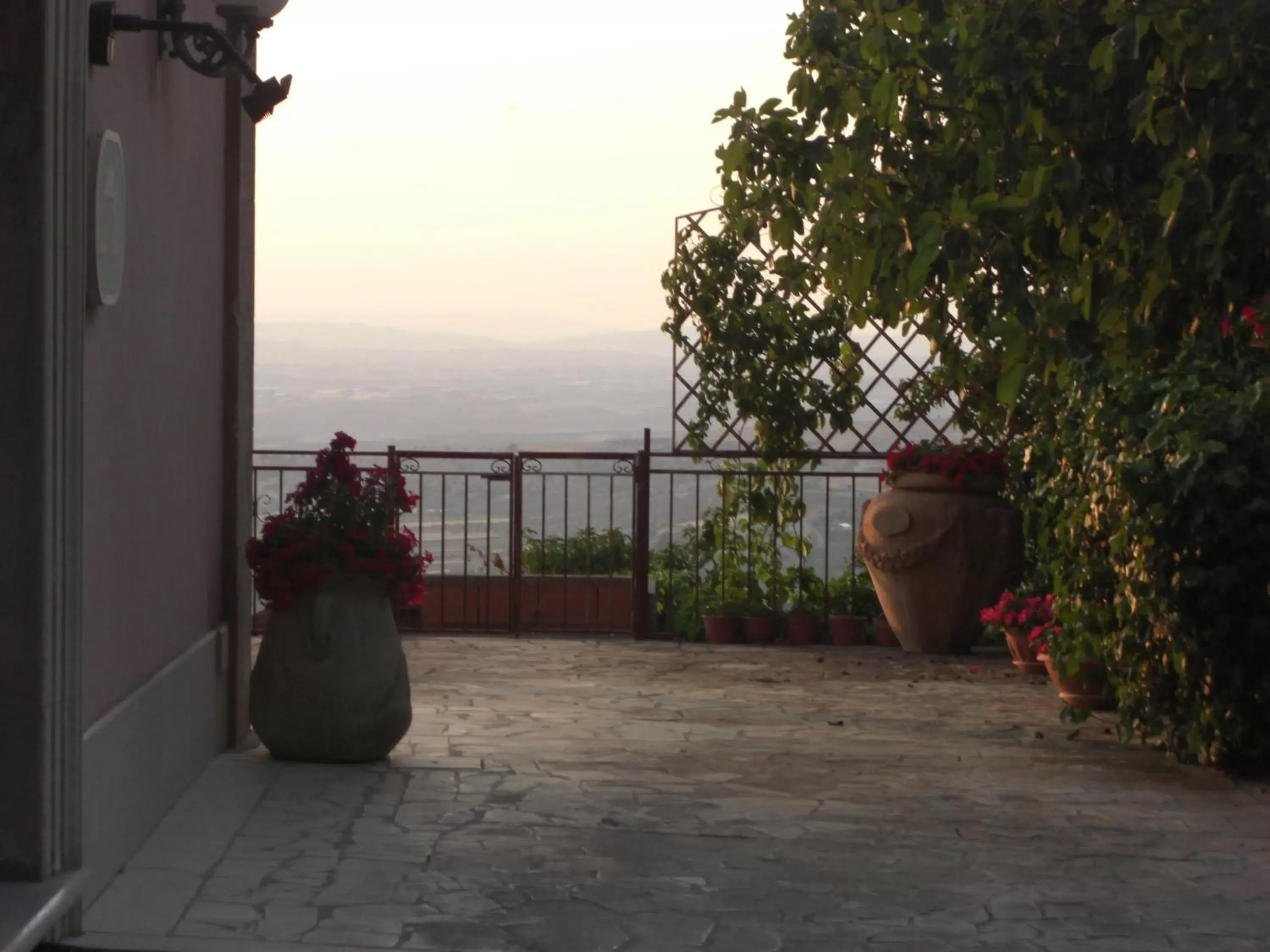 Balcony/Terrace in Albergo Villa Nobile