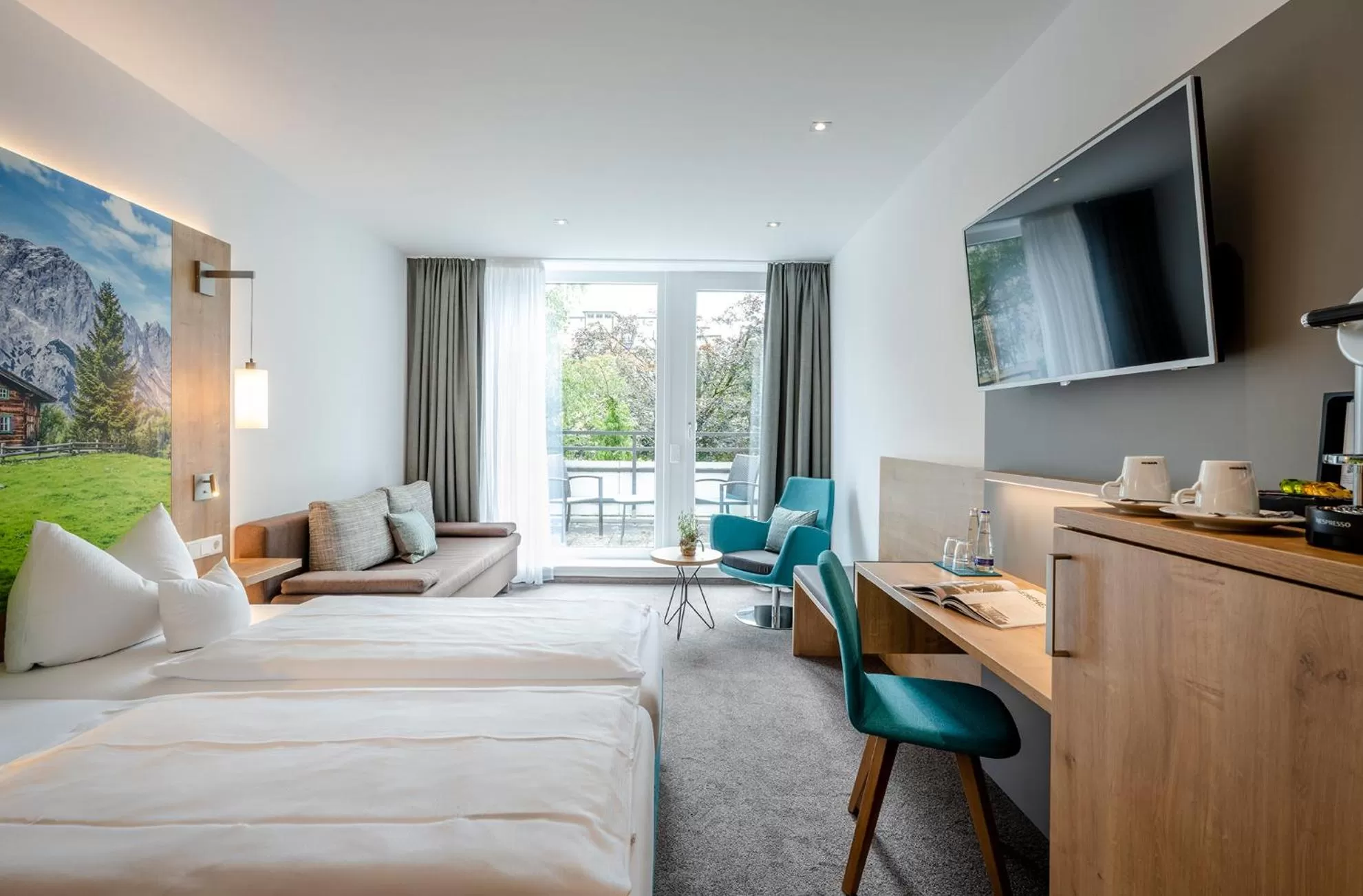 Photo of the whole room, Bed in AVALON Hotel Bad Reichenhall