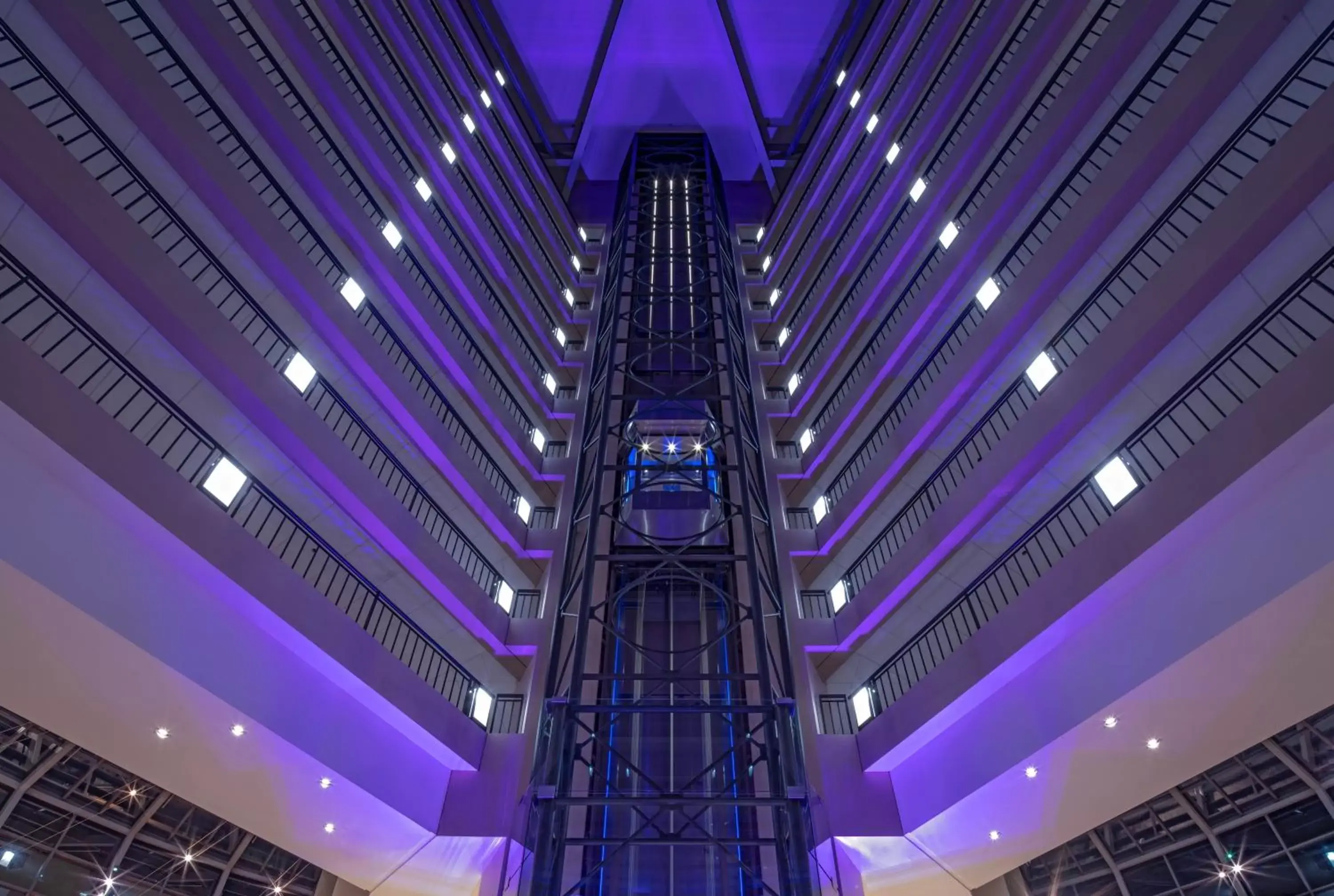 elevator in Hyatt Regency Denver Tech Center