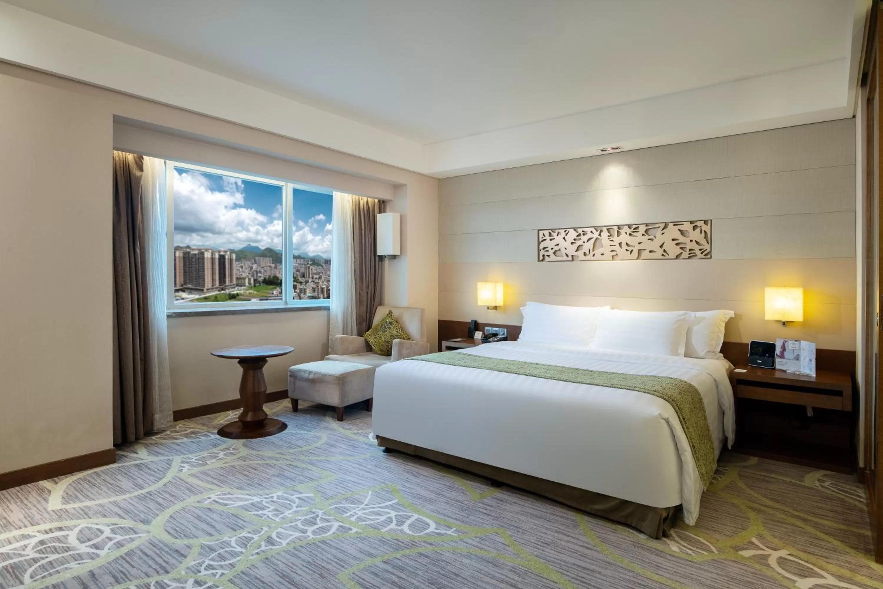 Junior King Suite with City View - Lounge Access in Crowne Plaza Guangzhou City Centre by IHG