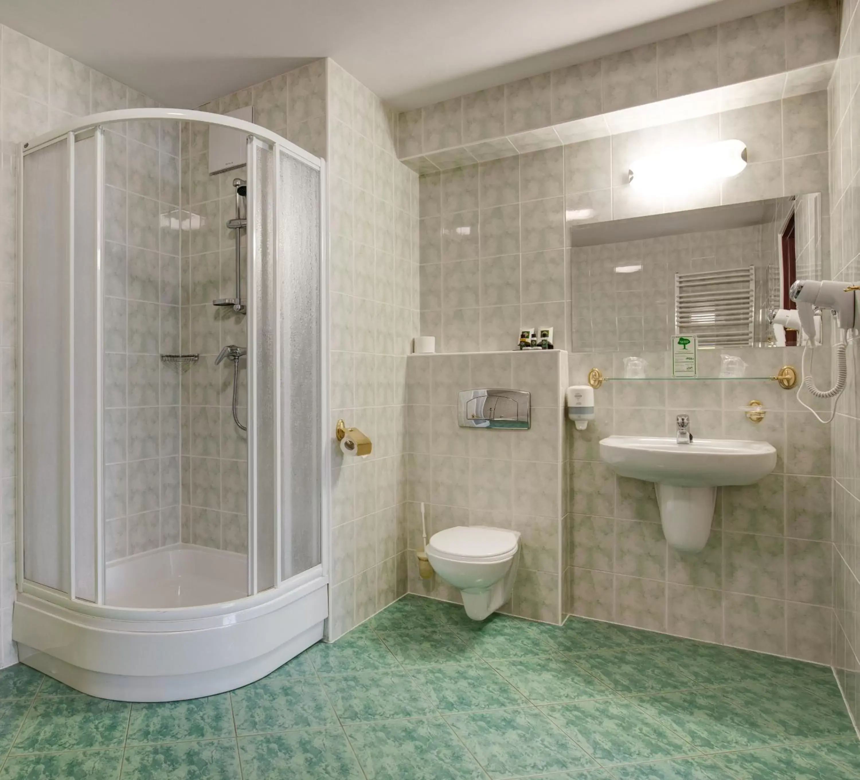 Bathroom in Hotel Gromada Warszawa Centrum Bathroom in Hotel Gromada Warszawa Centrum