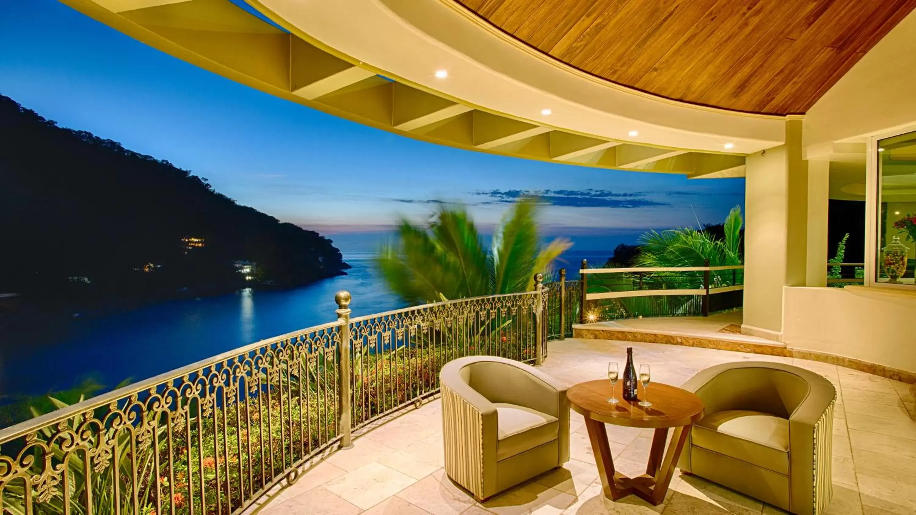 Balcony/Terrace in South Shore Villa Armonia Luxury Boutique