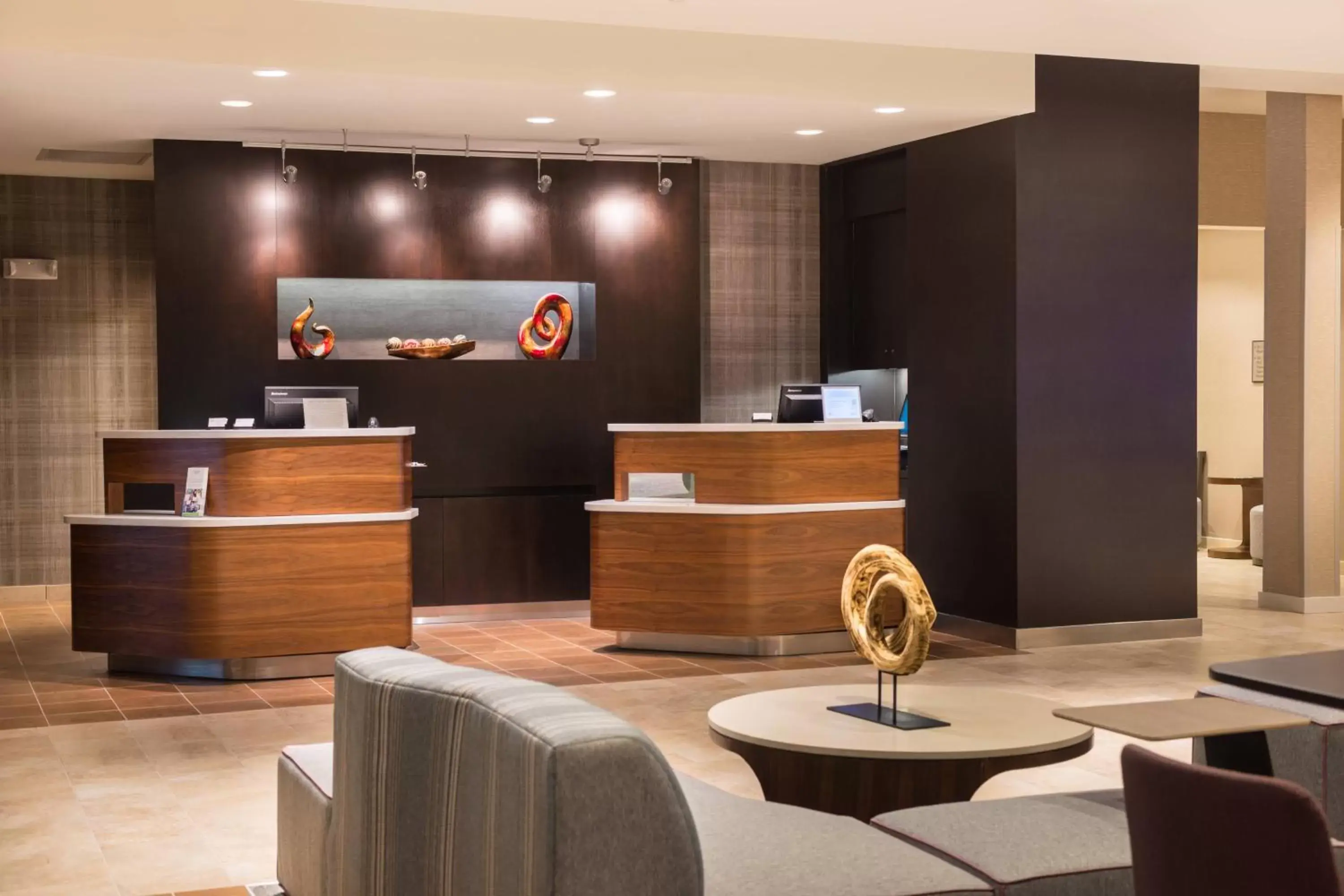 Lobby or reception, Lobby/Reception in Courtyard by Marriott Elmira Horseheads