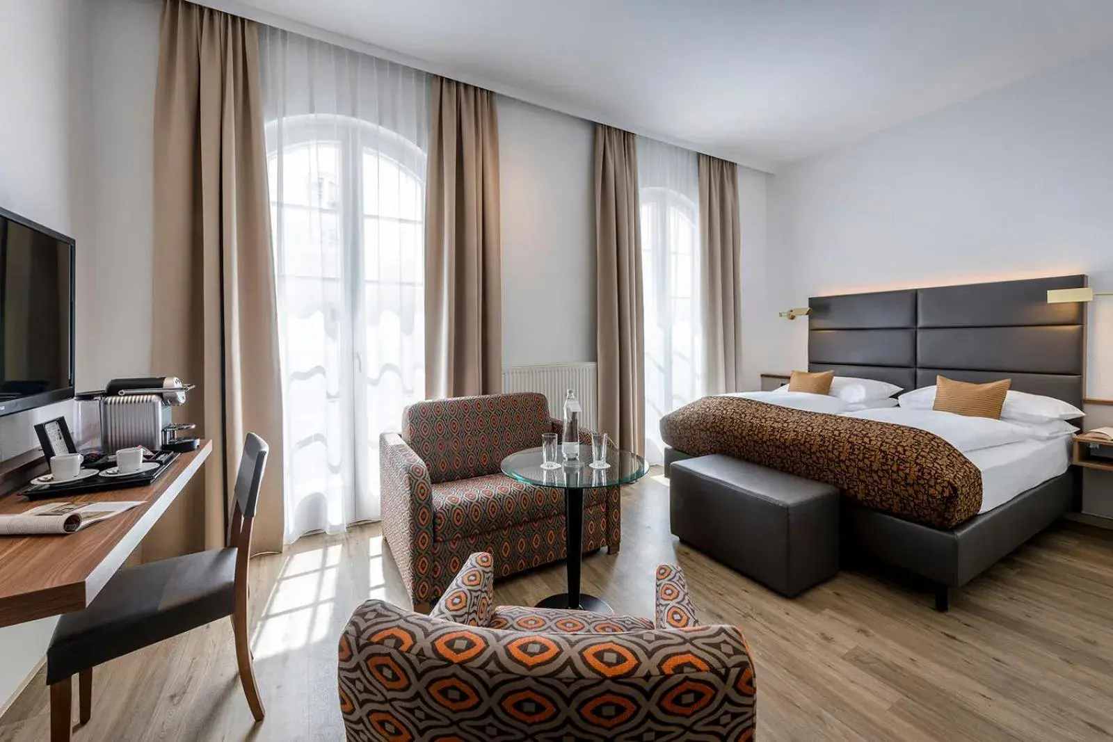 Bedroom, Seating Area in Hotel Nestroy Wien
