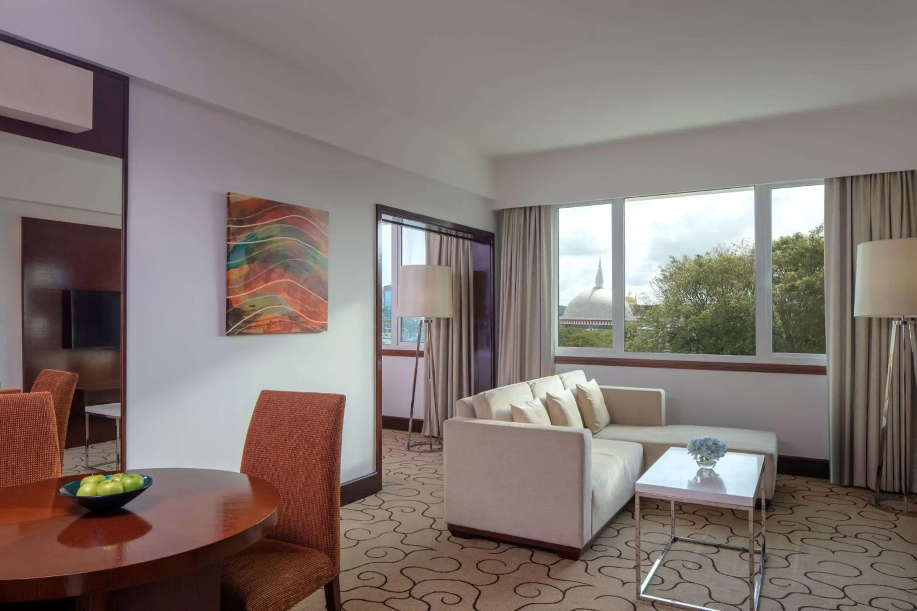 Photo of the whole room, Seating Area in Radisson Hotel Brunei Darussalam