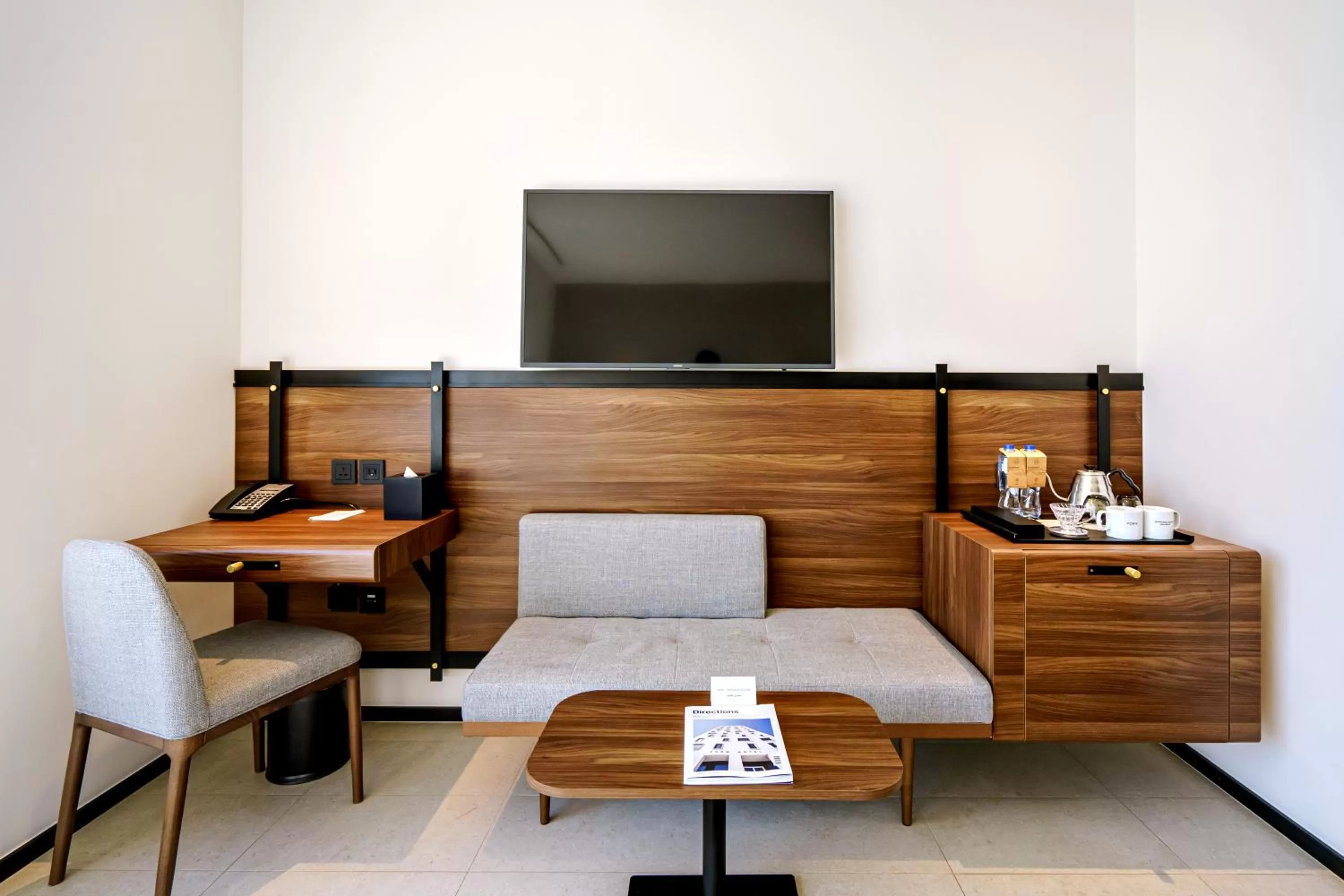 Seating area in FORM Hotel Al Jaddaf, Dubai, a Member of Design Hotels