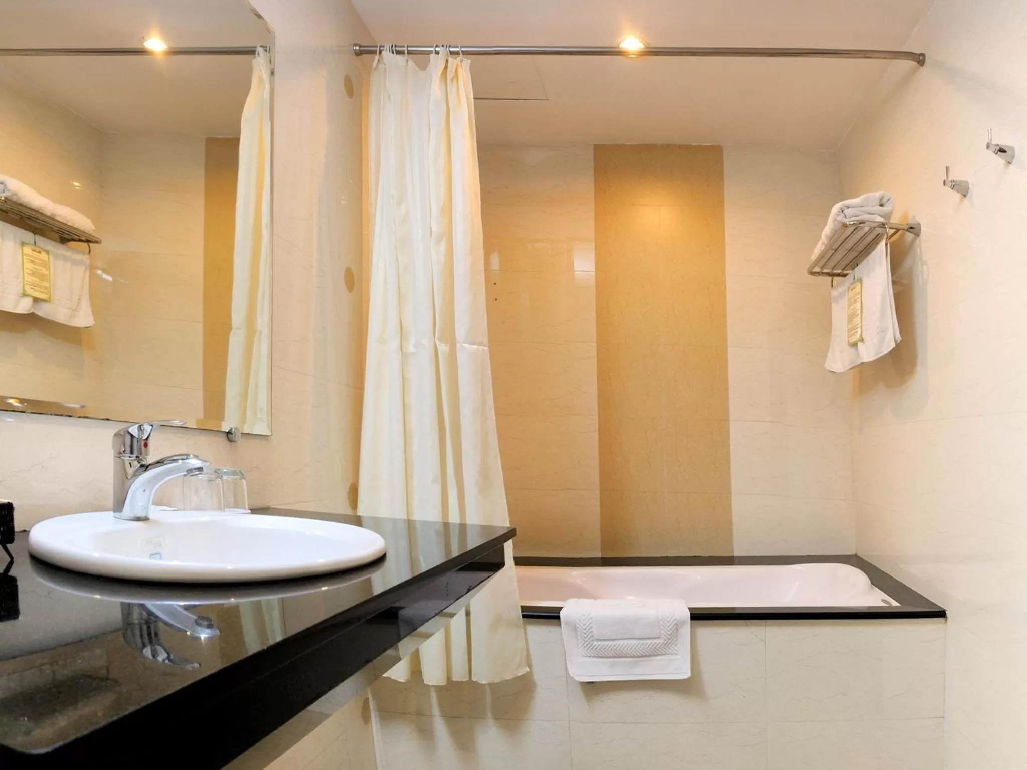 Bathroom in Elios Hotel