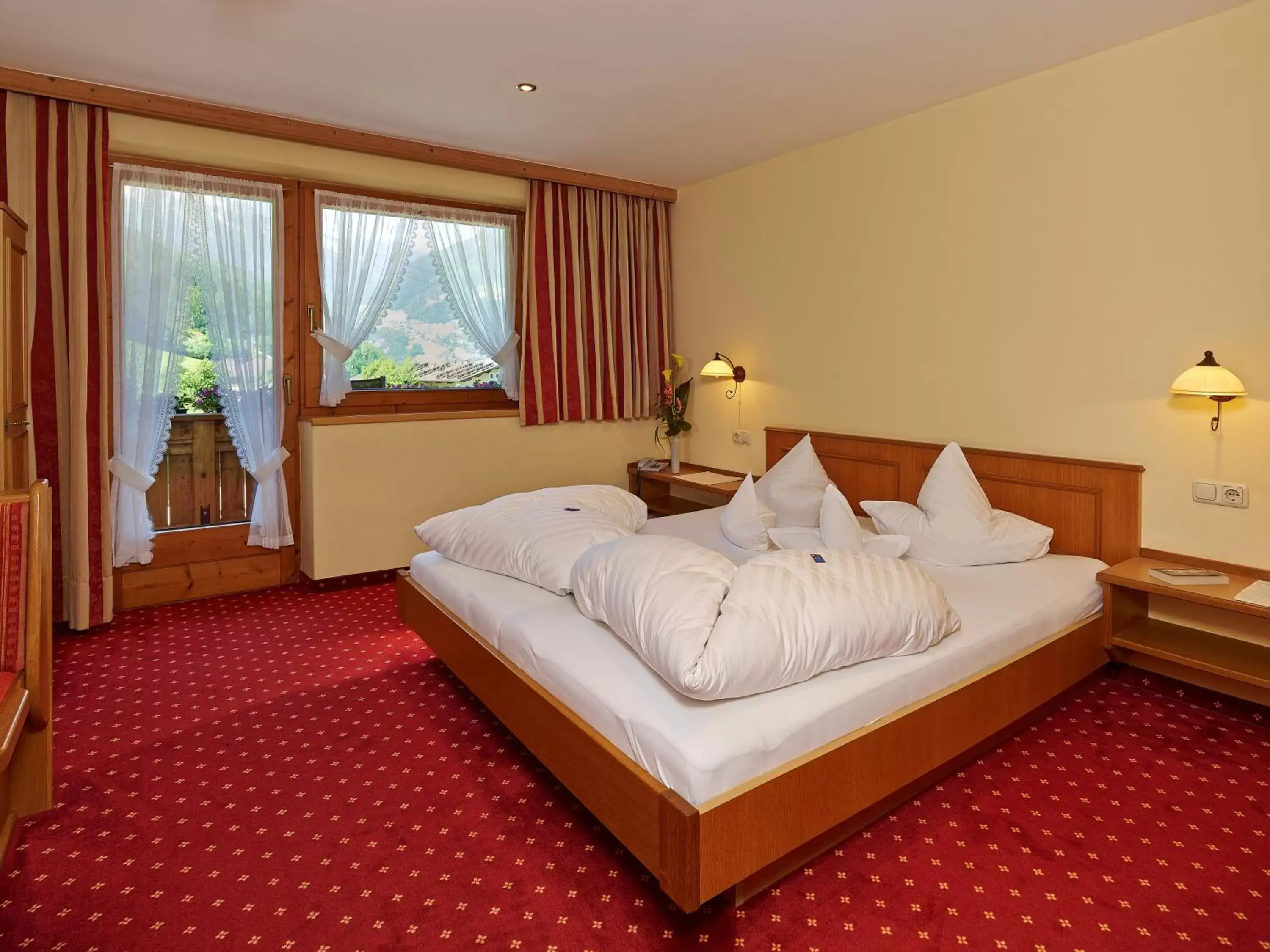 Bed in Hotel Ländenhof Superior