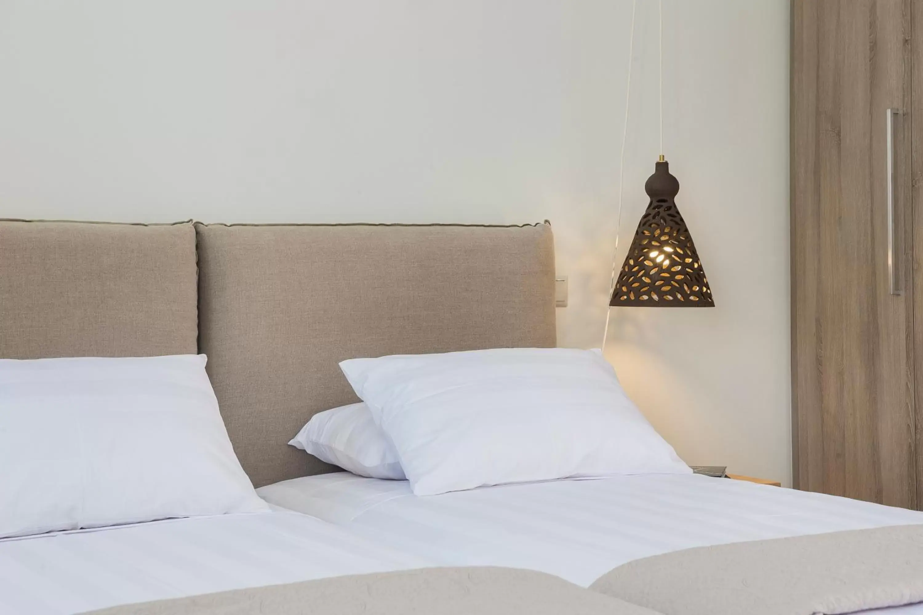 Bed in Argostoli Marina Suites