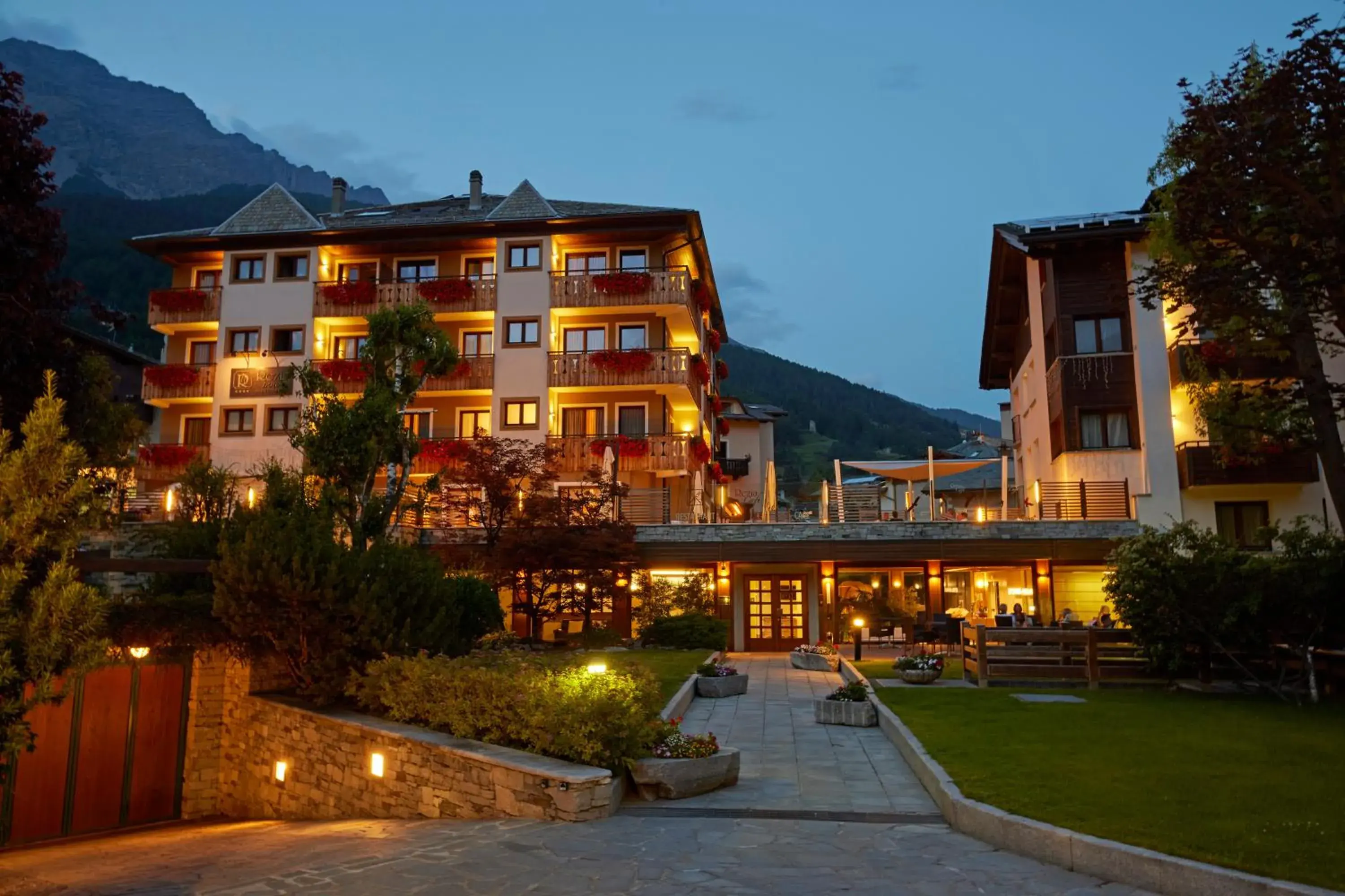 Property Building in Rezia Hotel Bormio