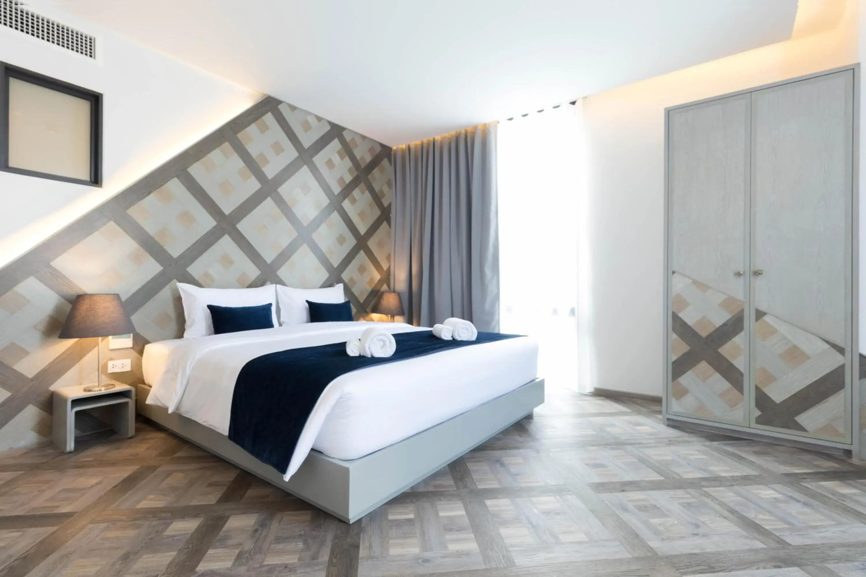 Bedroom, Bed in Klub Hotel - Sha Plus Certified