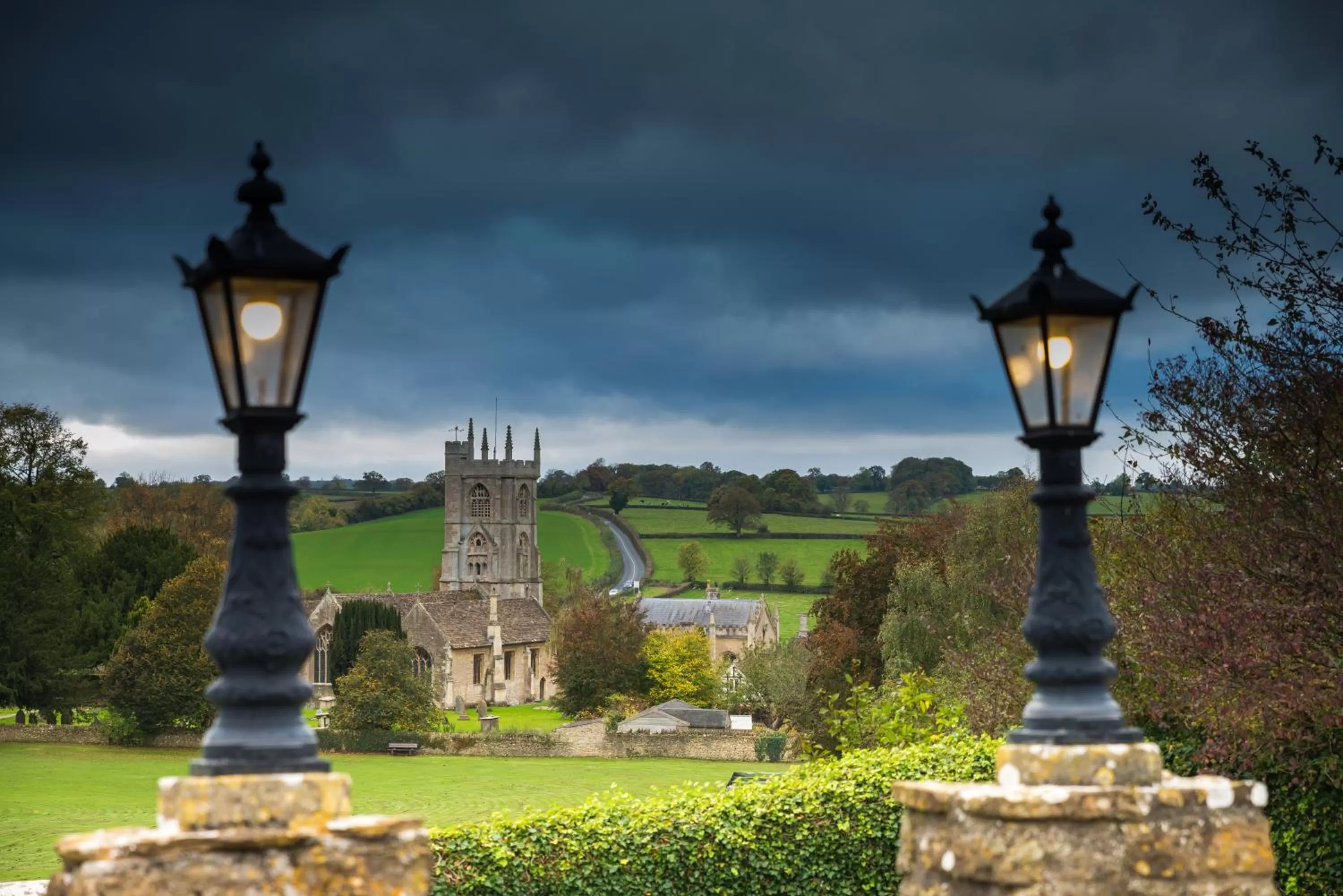 Winter in The George Inn & Plaine