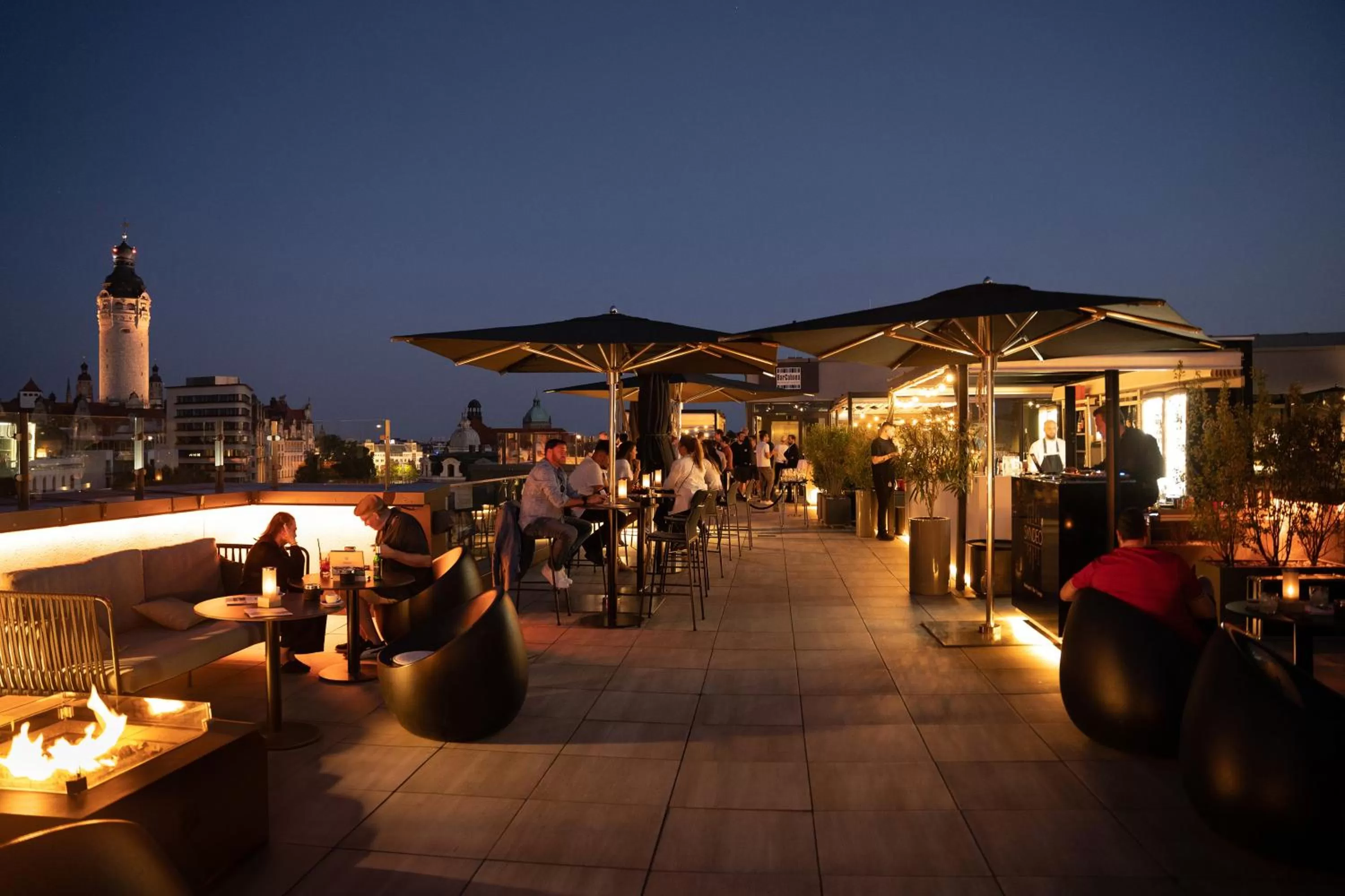 City view in INNSiDE by Meliá Leipzig