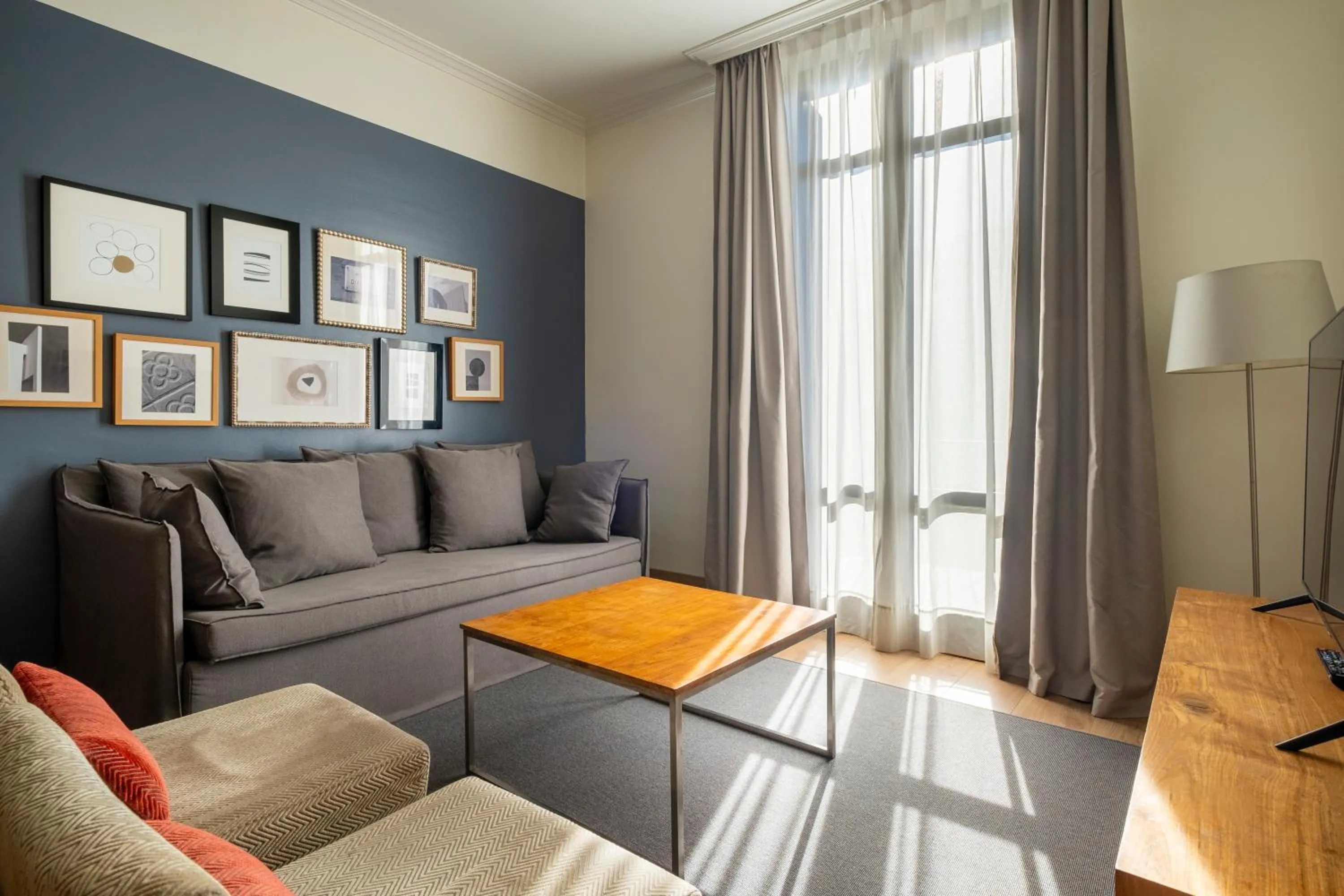 Living room in Apartments Sixtyfour