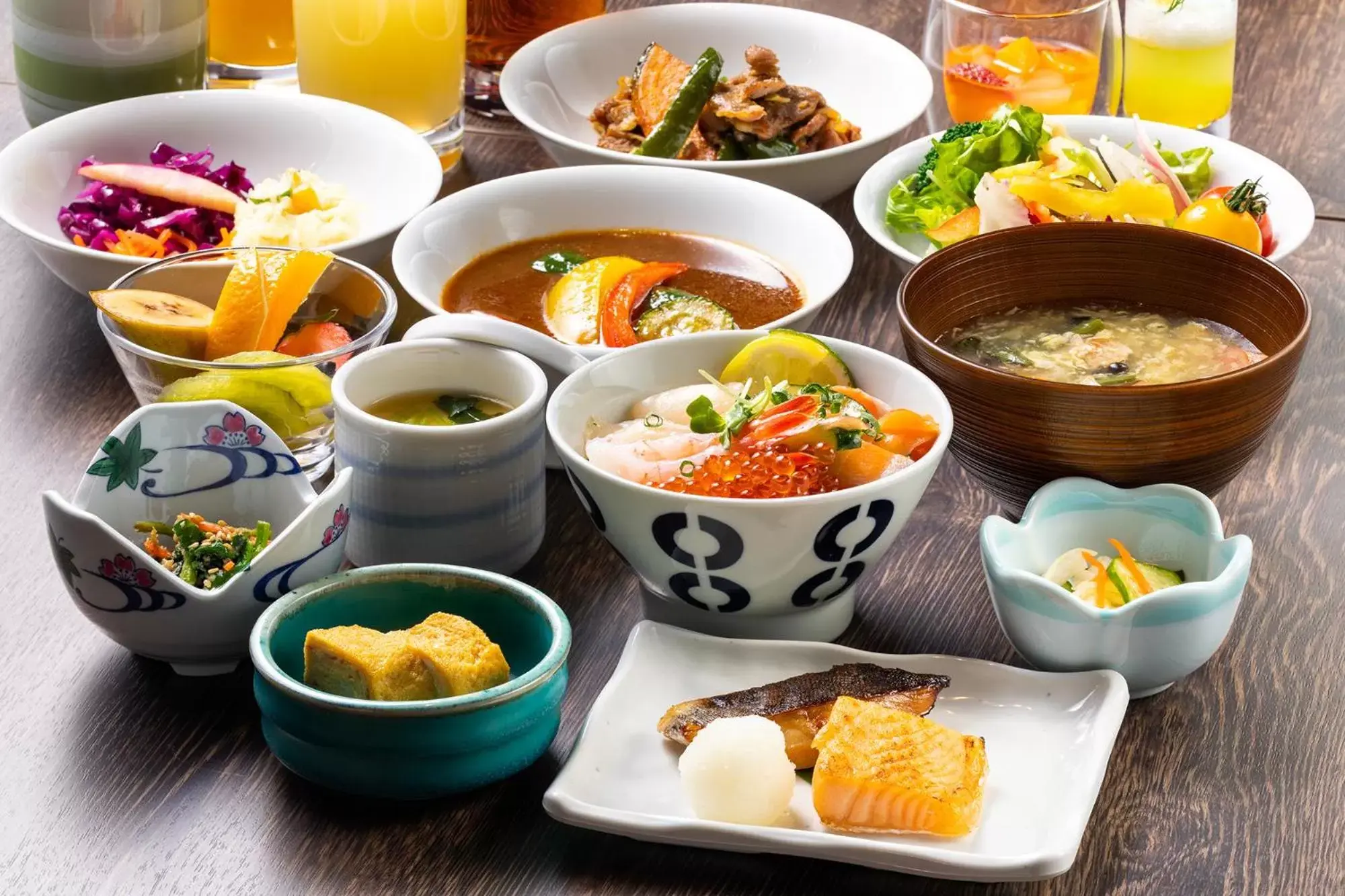 Breakfast in Solaria Nishitetsu Hotel Sapporo Breakfast in Solaria Nishitetsu Hotel Sapporo