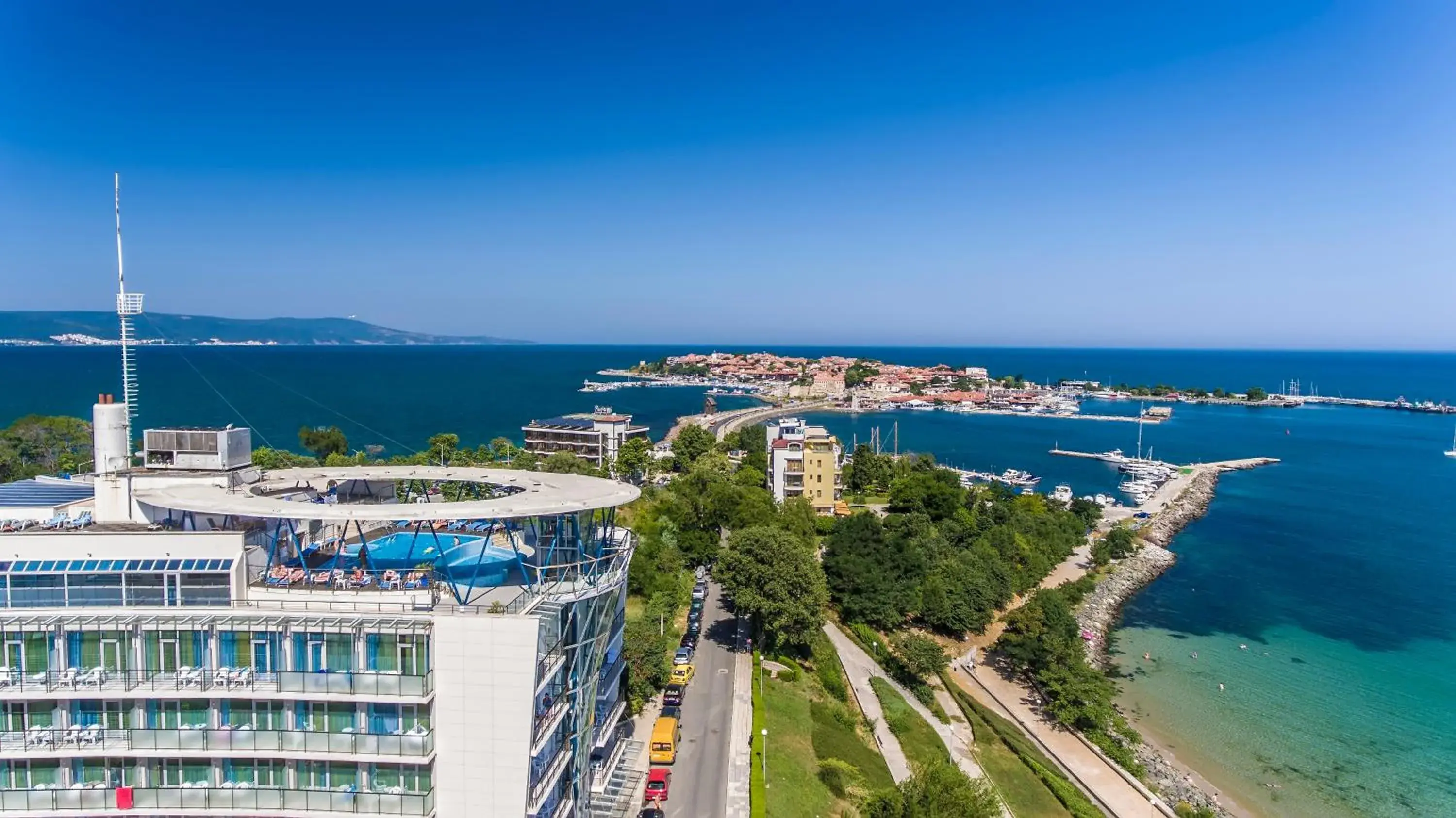 Property building, Bird's-eye View in Sol Marina Palace Hotel
