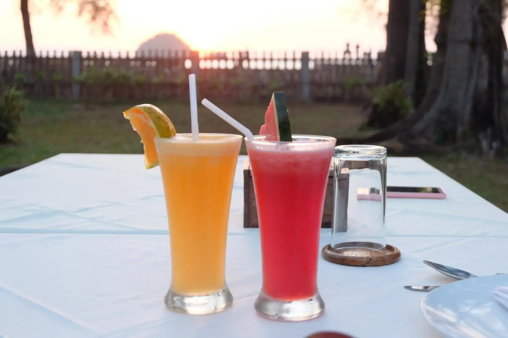 Drinks in Pakmeng Resort