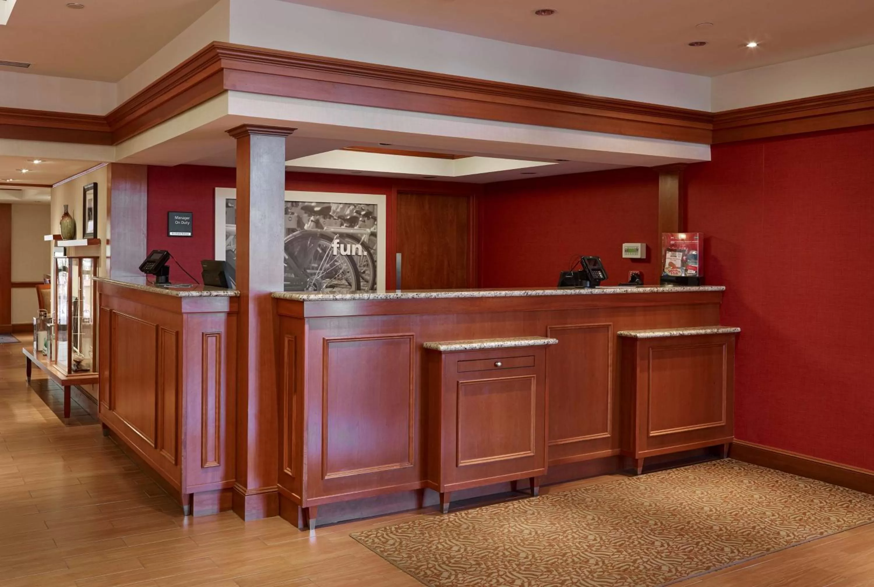 Lobby or reception in Hampton Inn Portland-Airport