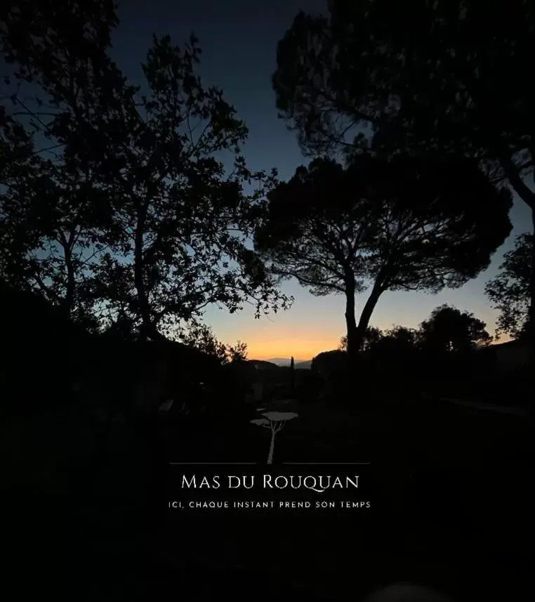 Sunset in Le Mas du Rouquan