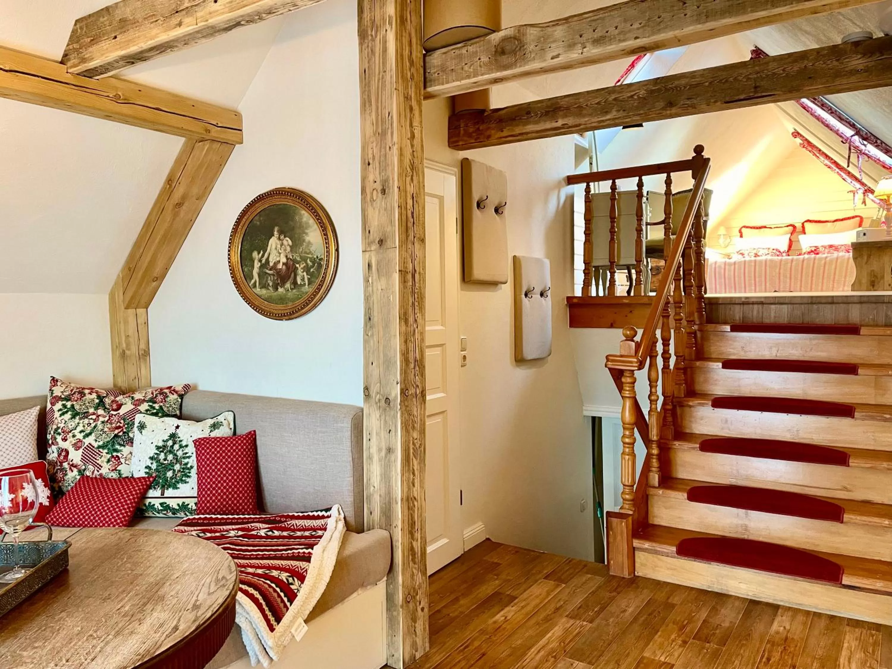 Living room, Seating Area in Weißt Du noch - Gästehäuser & Suiten