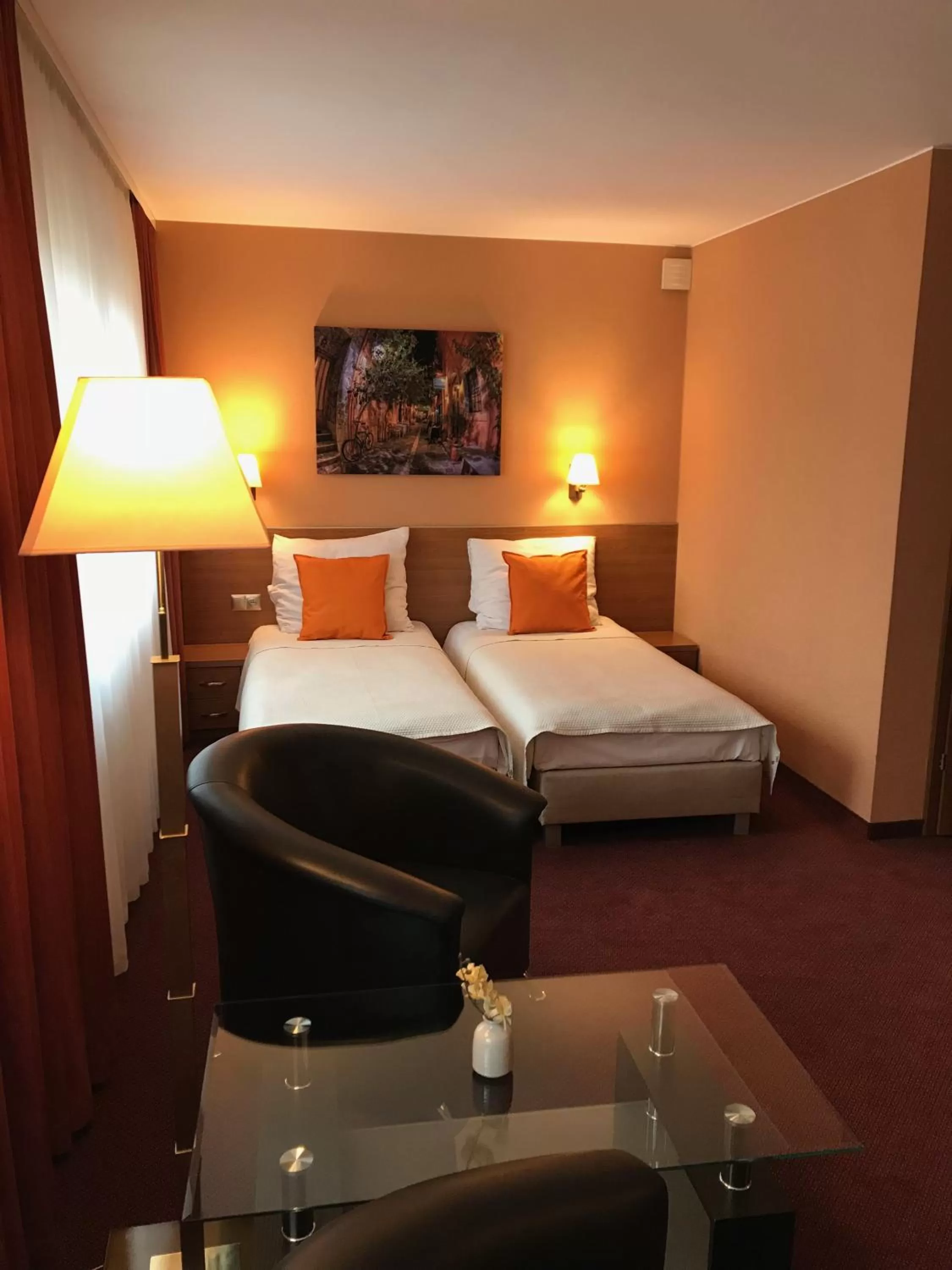 Bed in Hotel Restauracja Willa Radwan