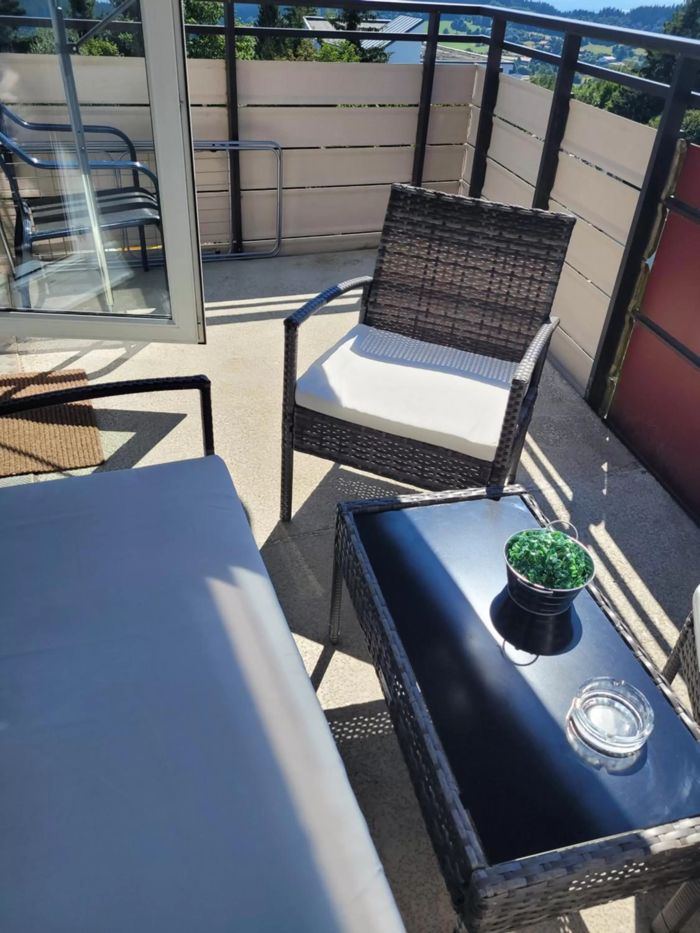 Balcony/Terrace in King Panorama mit Netflix