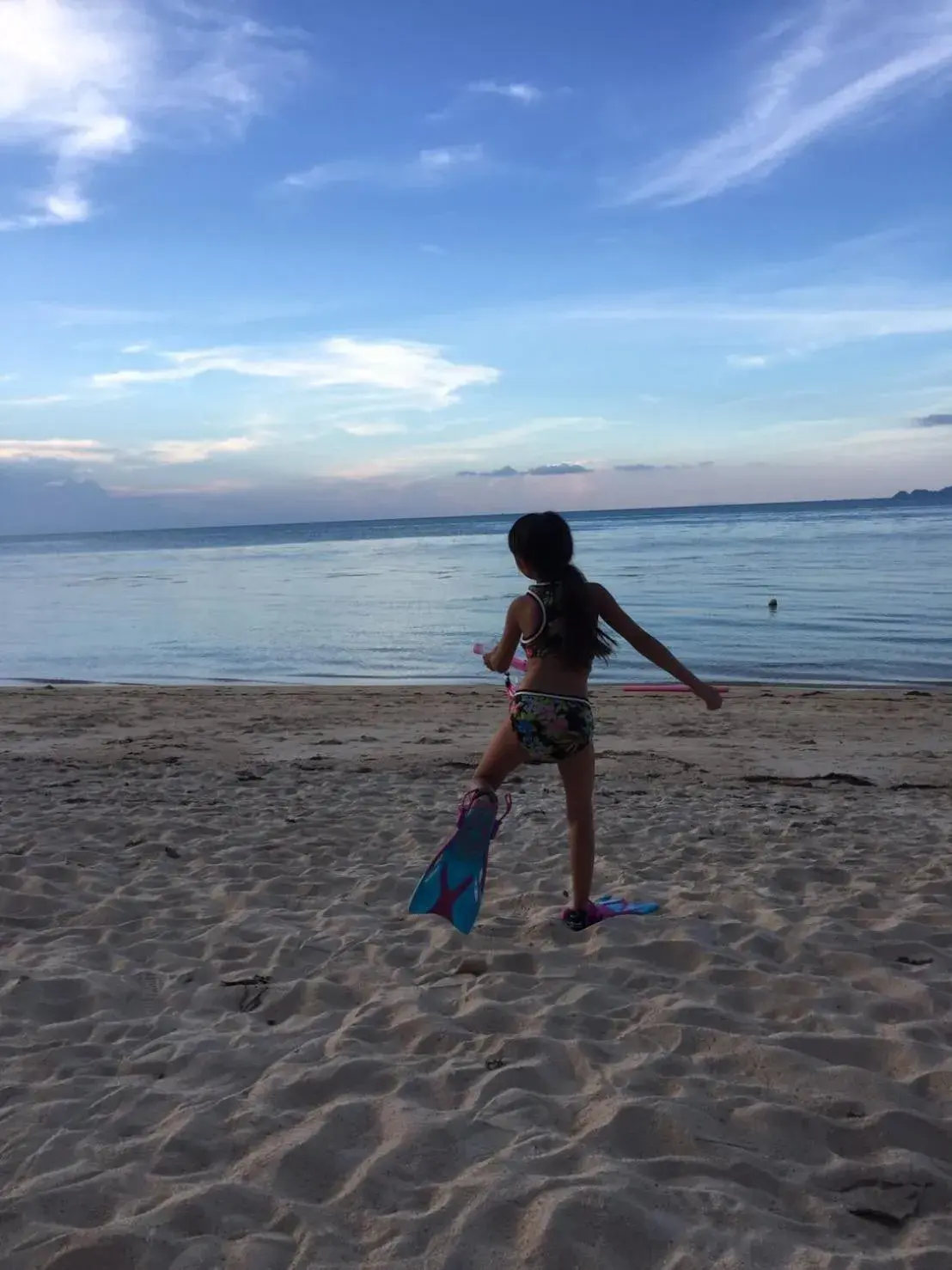 Activities, Beach in Bangpo Village