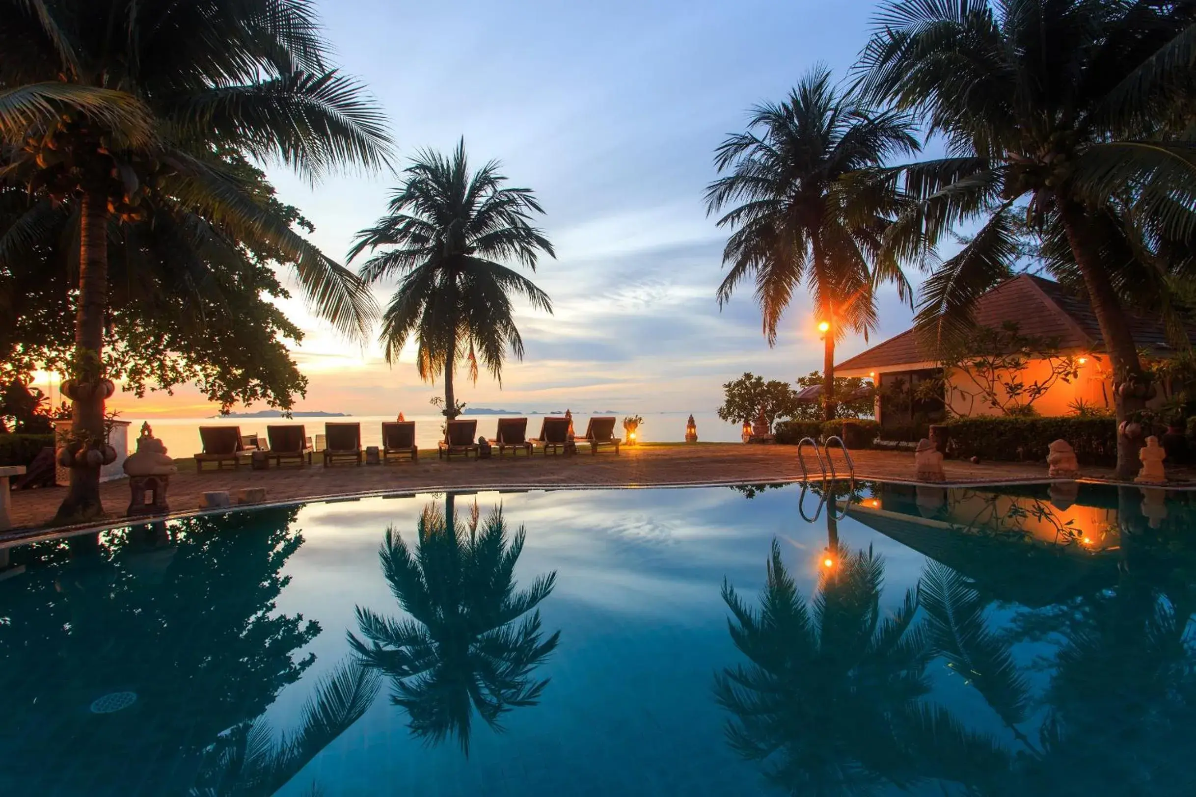 Swimming Pool in Rajapruek Samui Resort - SHA Plus