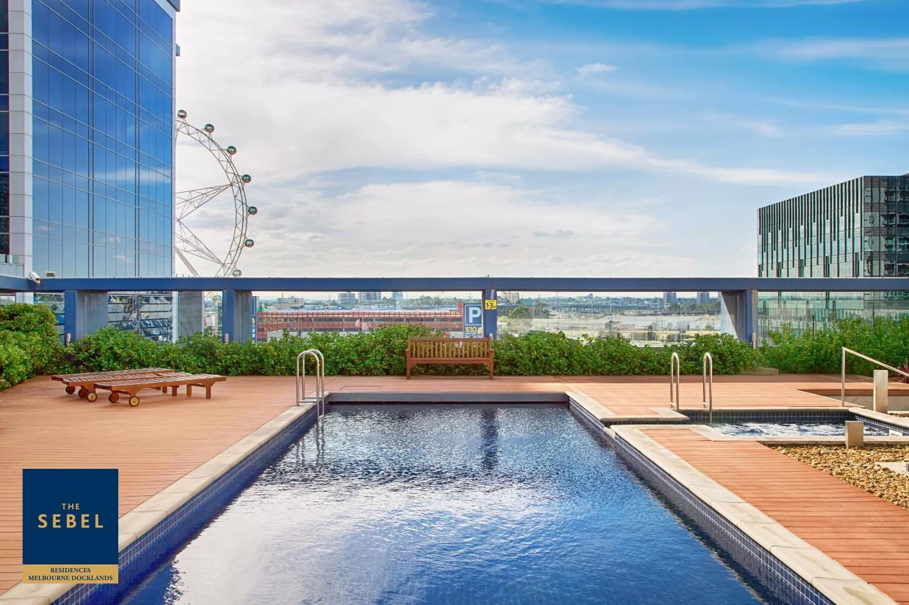 Swimming pool in The Sebel Residences Melbourne Docklands Serviced Apartments