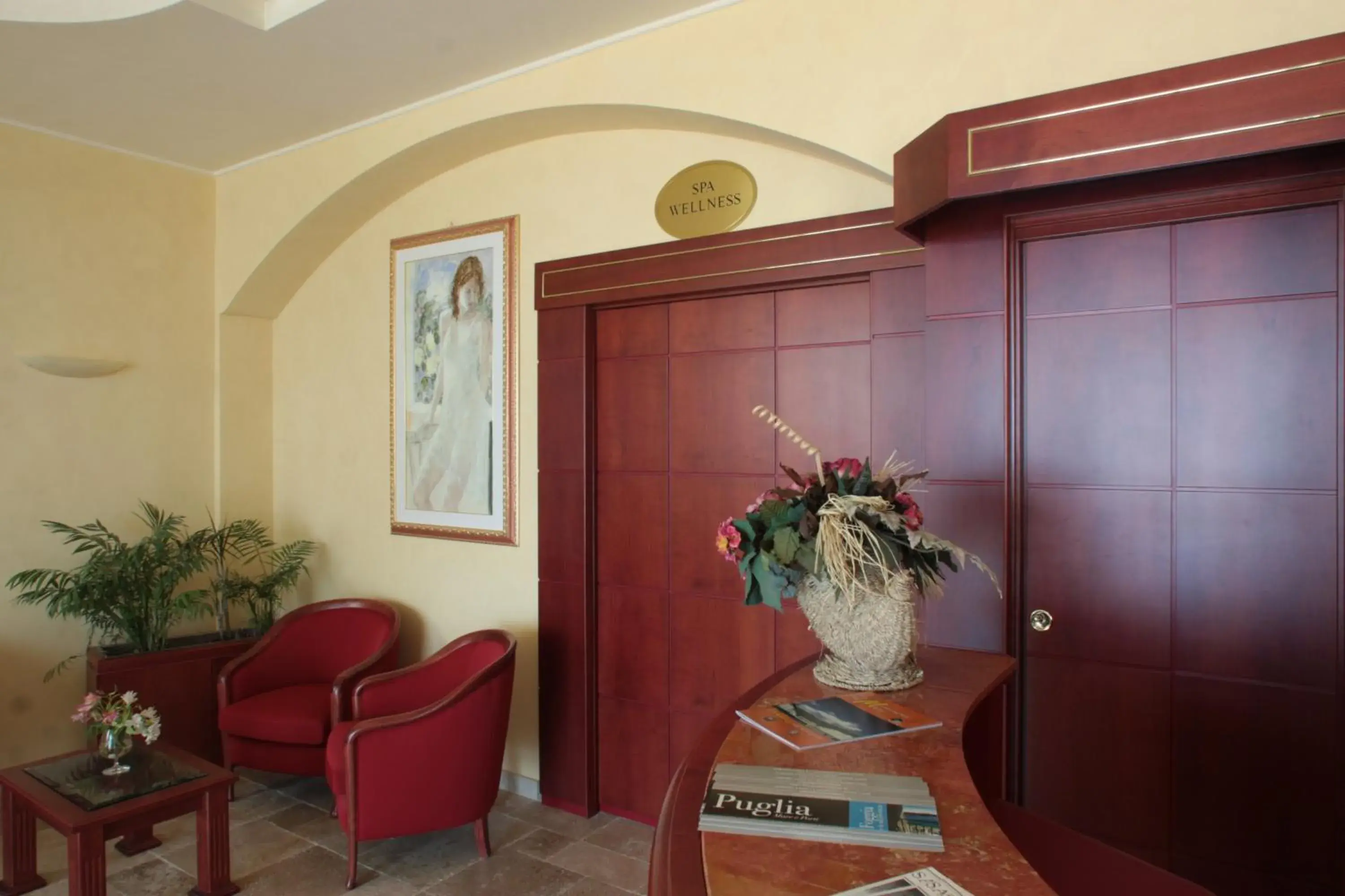 Spa and wellness centre/facilities, Lobby/Reception in Palace Hotel San Michele