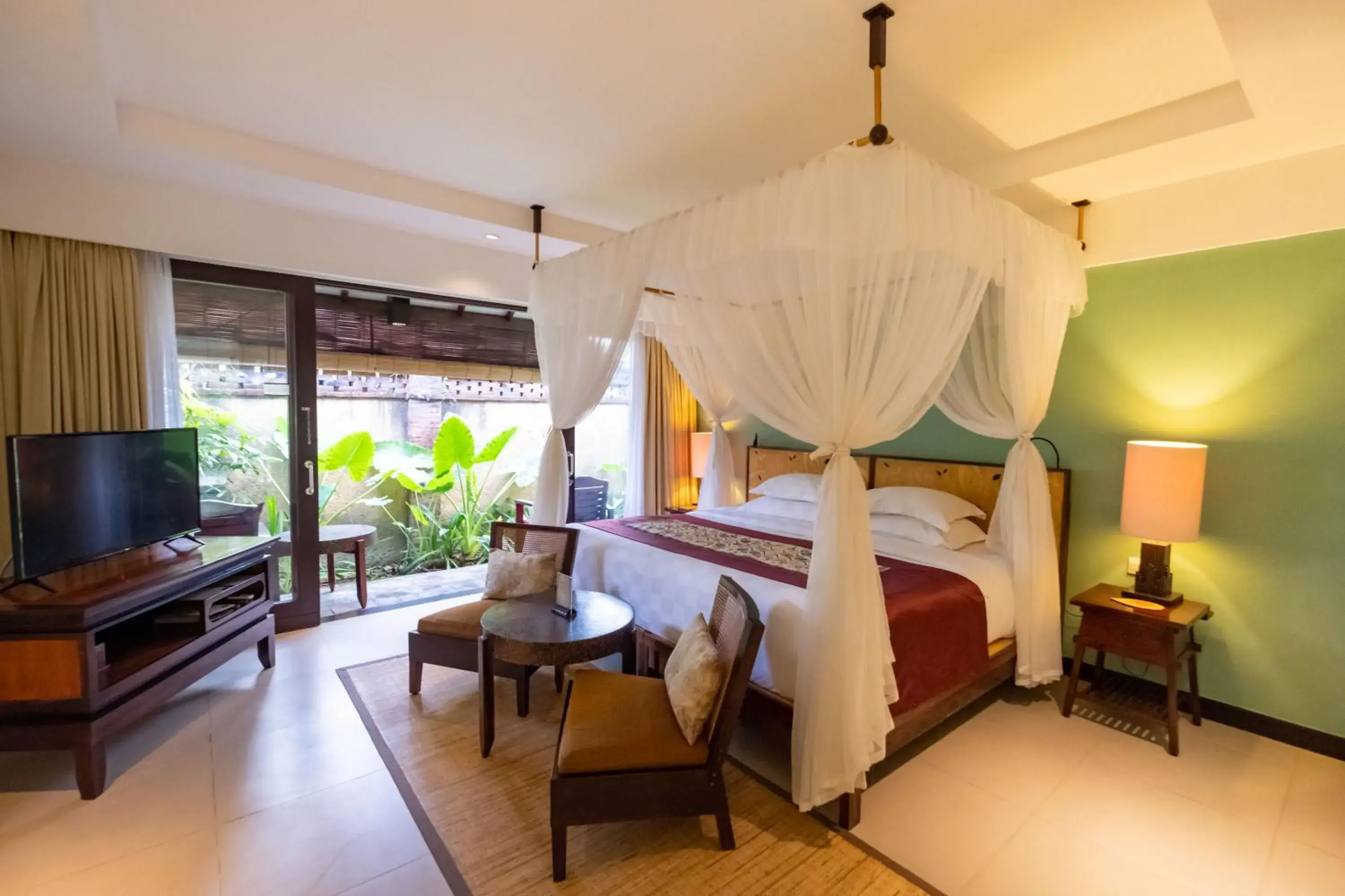 Property building, Bed in Rama Beach Resort And Villas