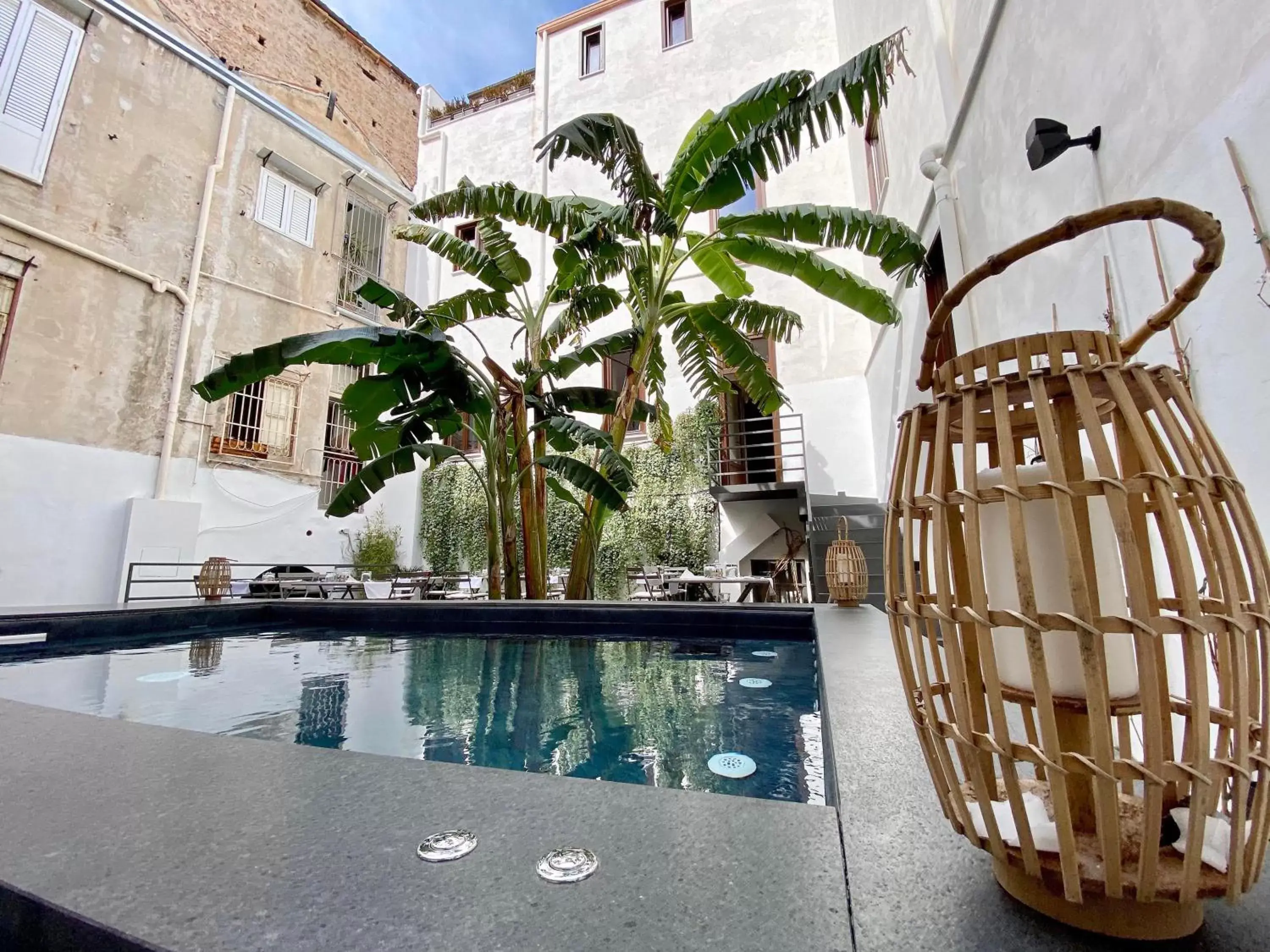 Garden, Swimming Pool in Casa Nostra Luxury Suites